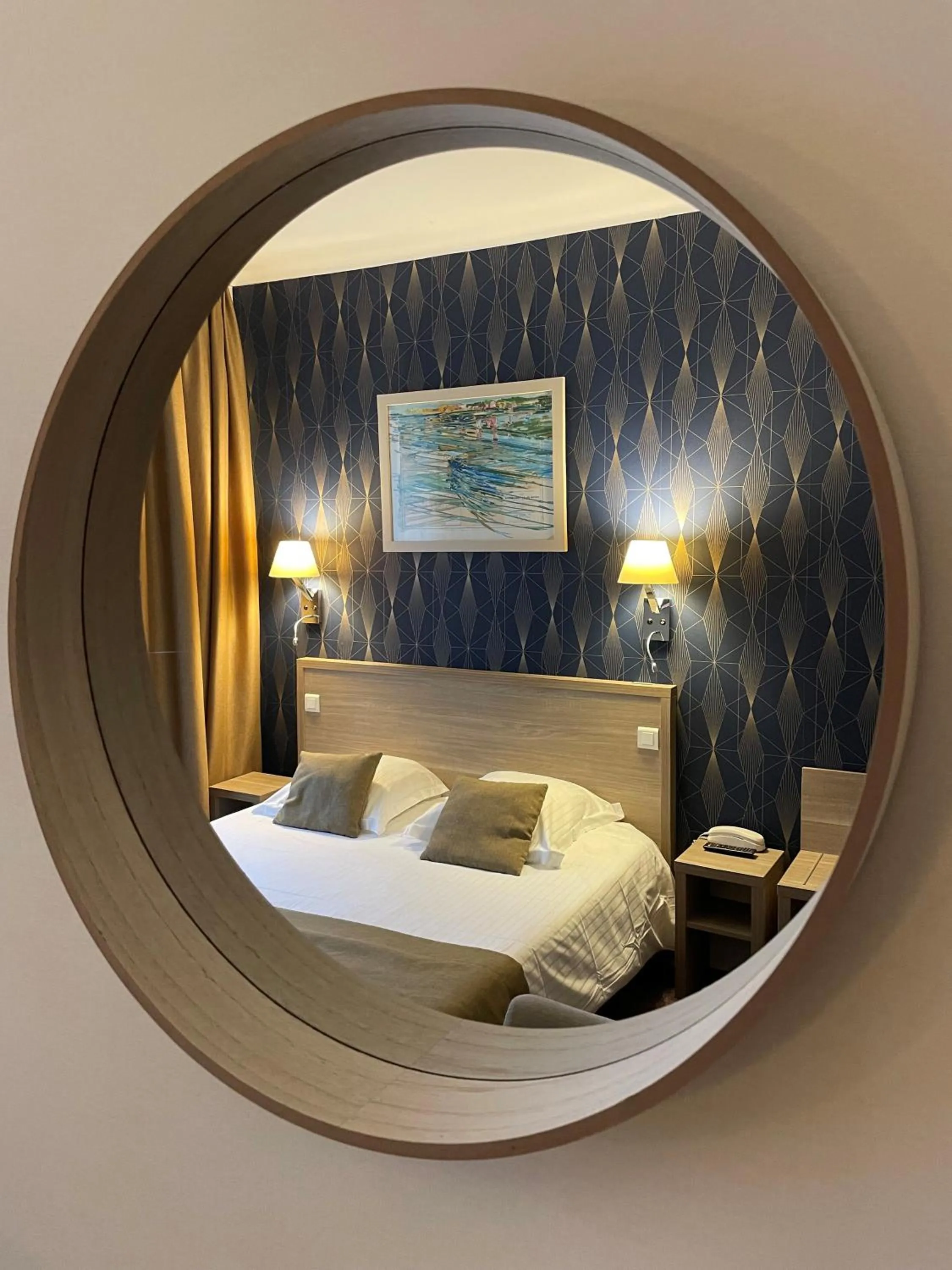 Photo of the whole room, Bed in Hotel Ajoncs d'Or