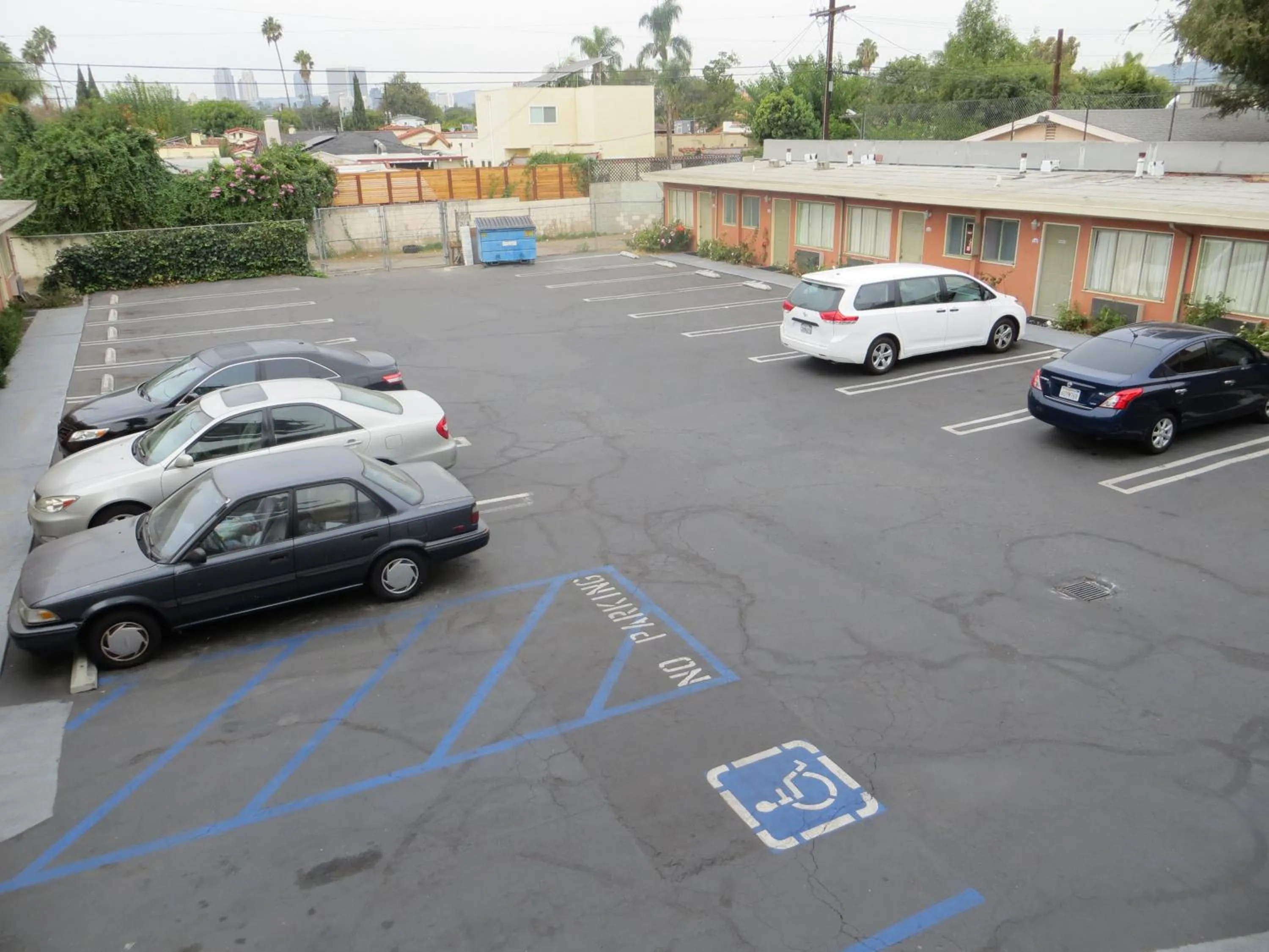 Decorative detail in Park Cienega Motel