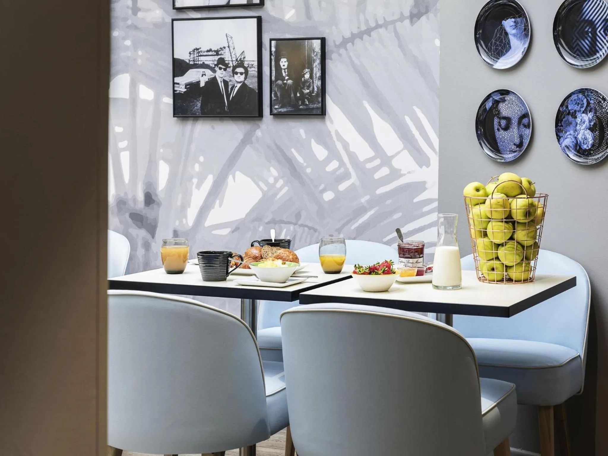 Breakfast in Ibis Styles Nice Centre Port