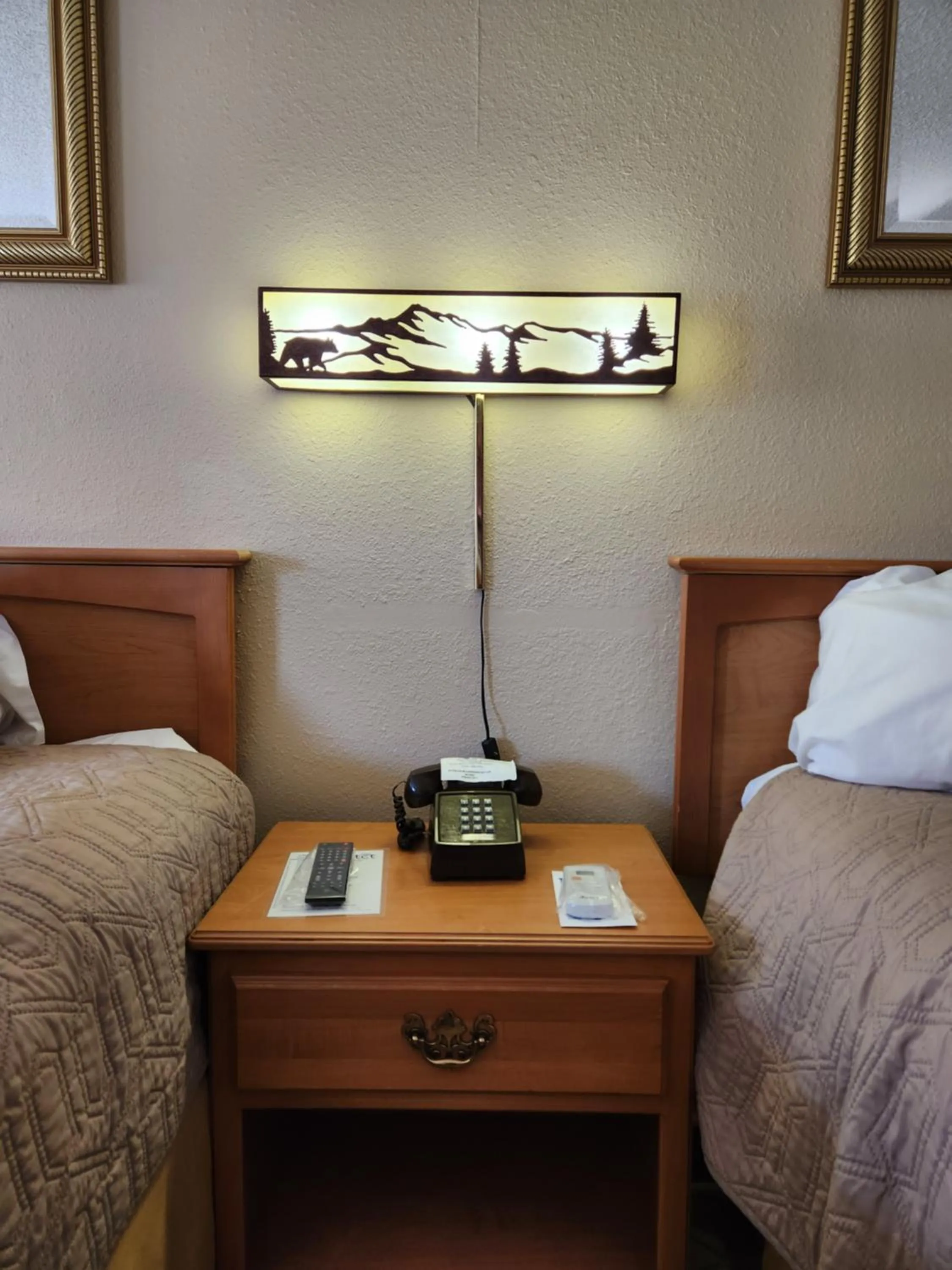 Bedroom, Bed in A Western Rose