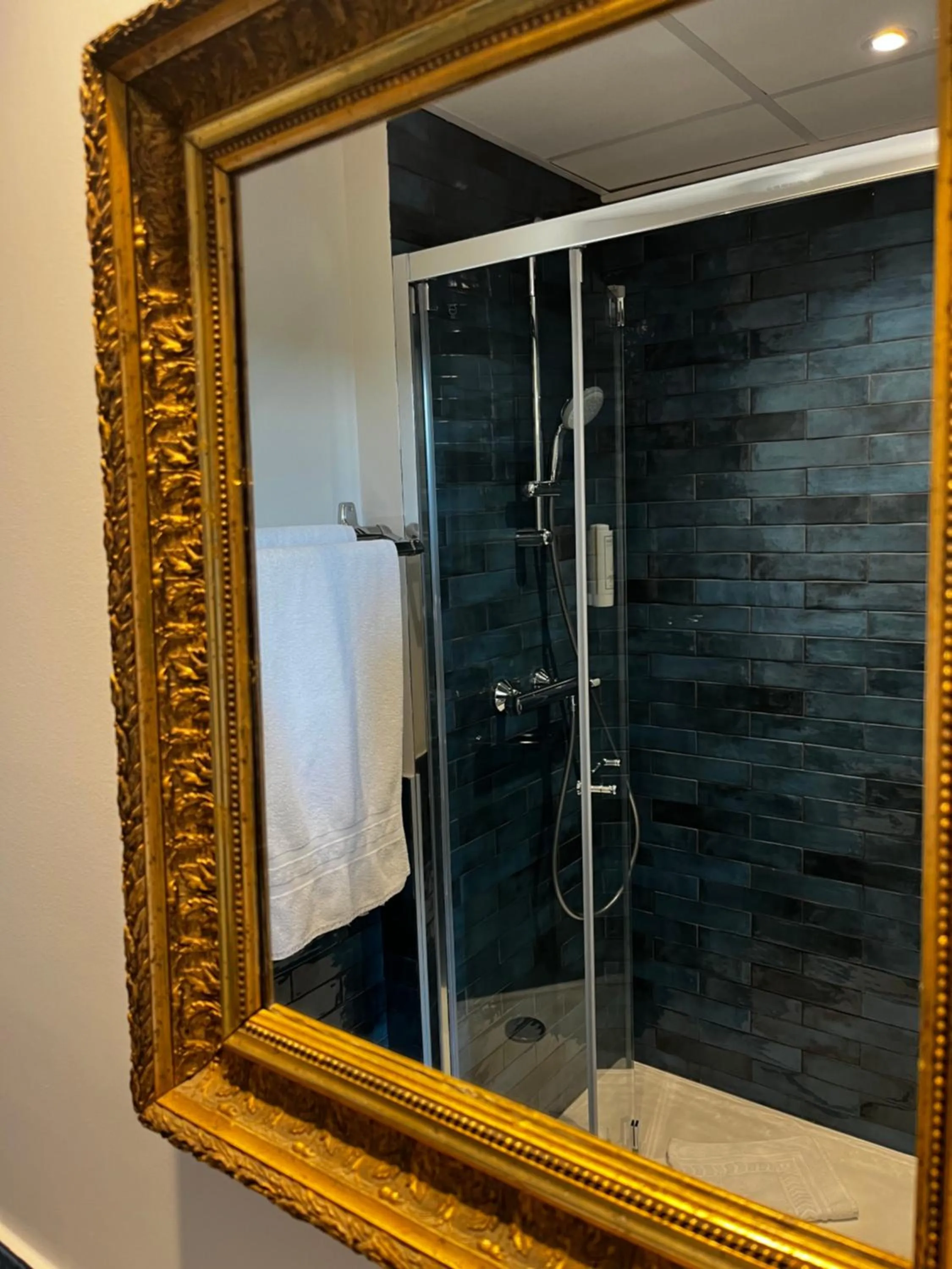 Decorative detail in Cit'Hotel Le Louvre Orange