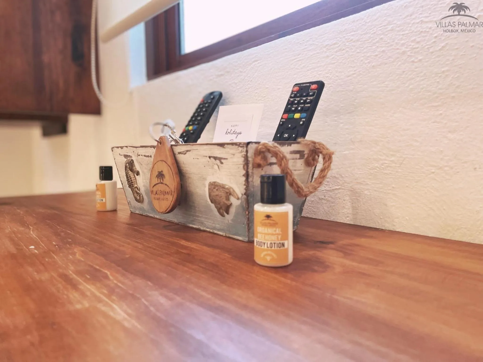 Decorative detail in Villas Palmar Holbox