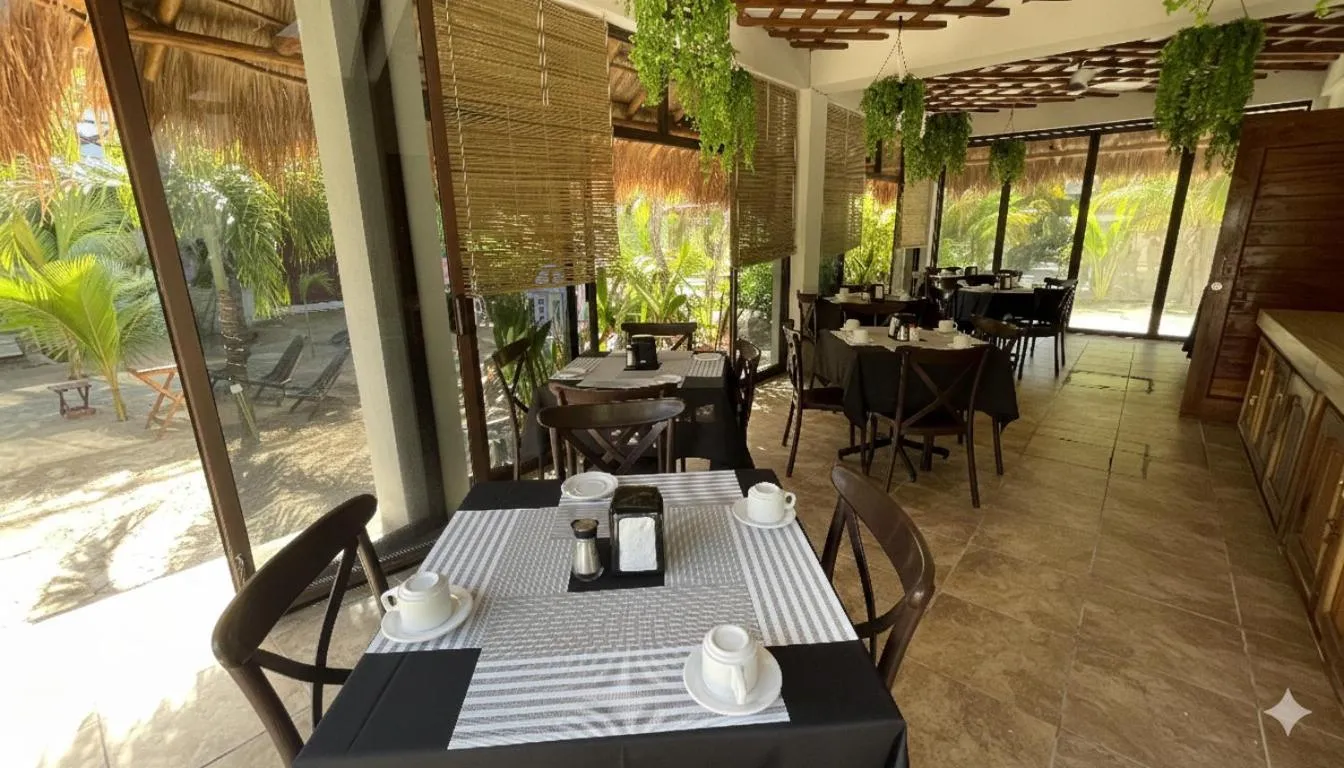 Breakfast in Villas Palmar Holbox