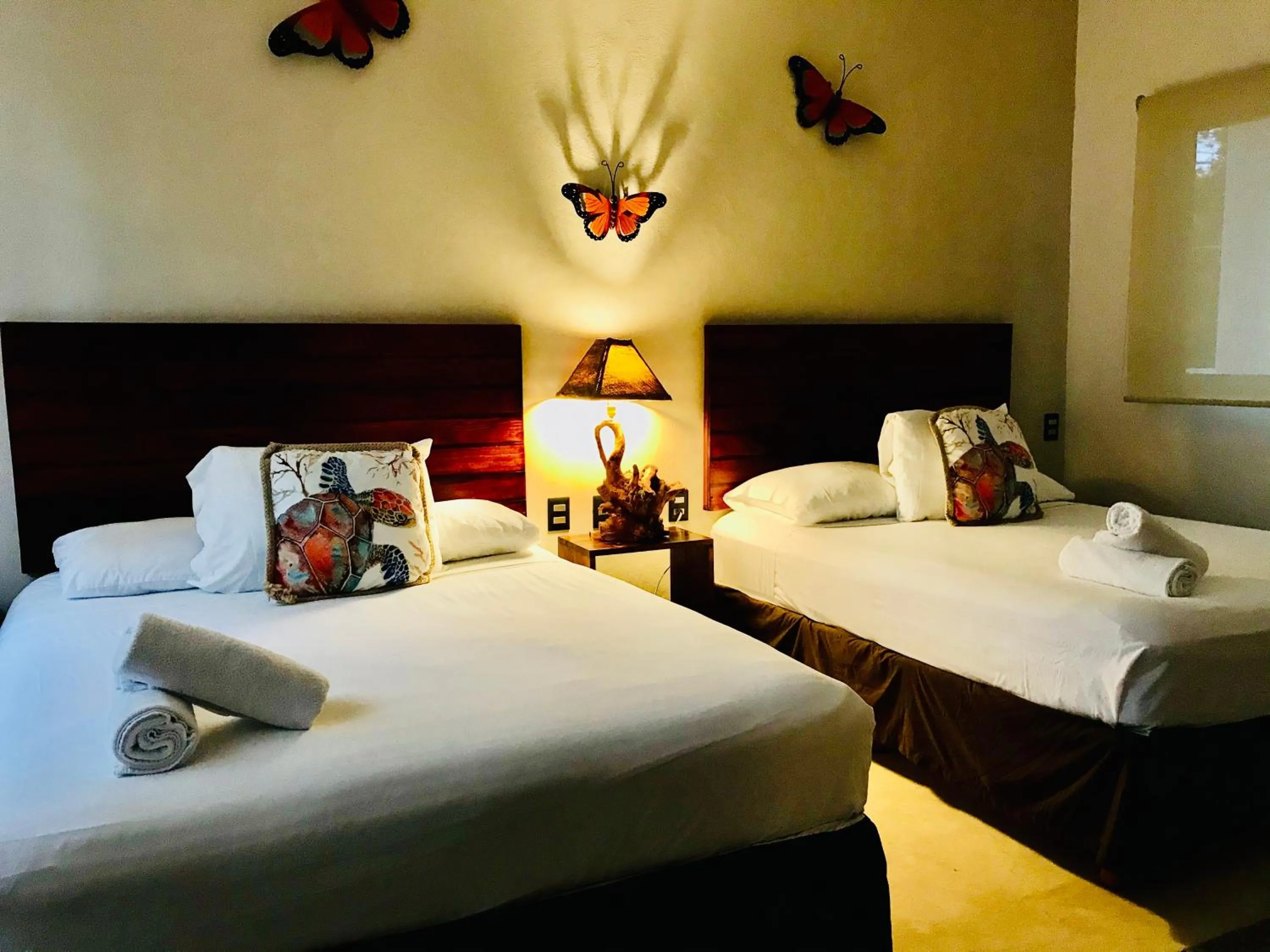 Bedroom, Bed in Villas Palmar Holbox
