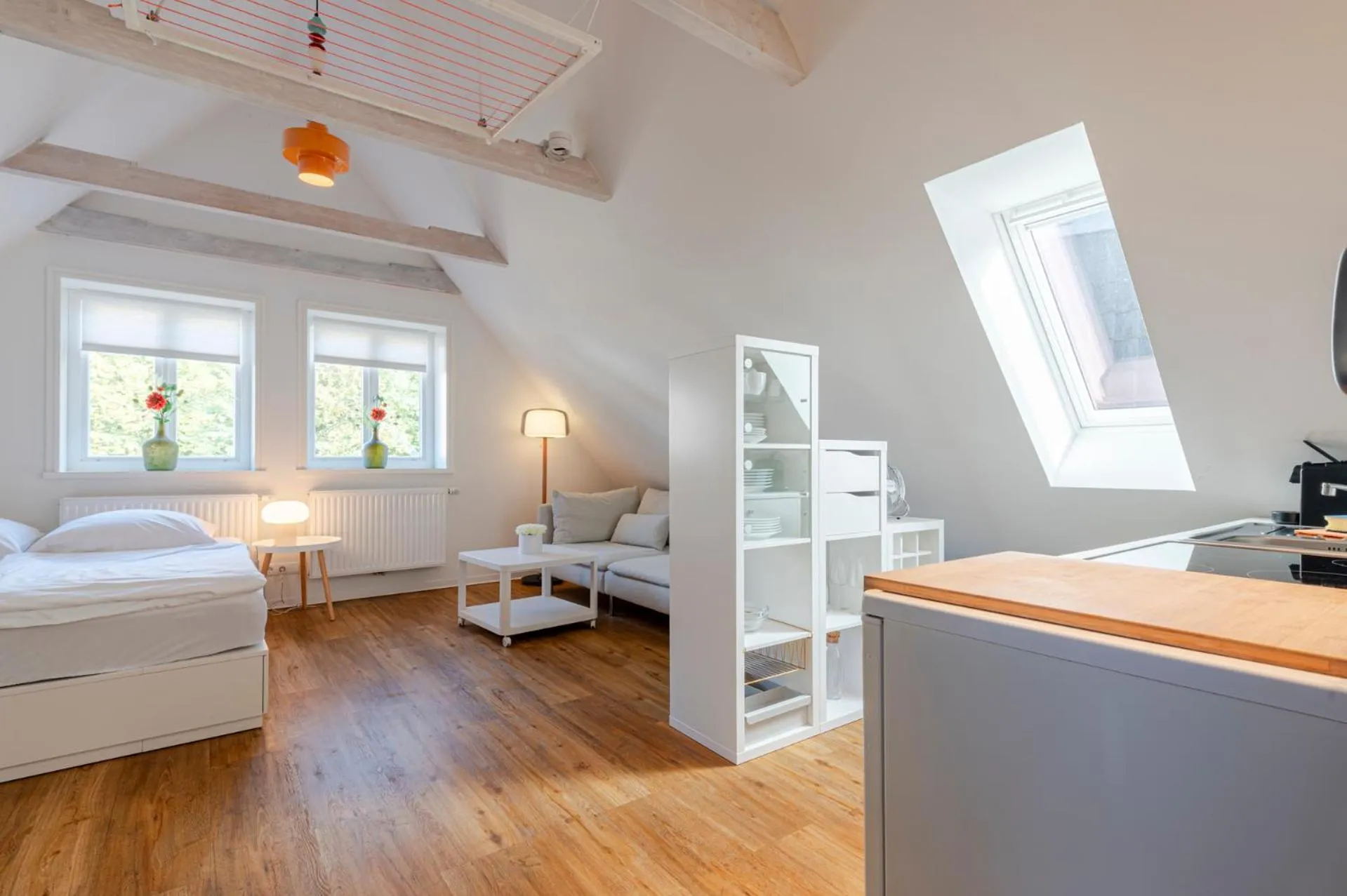 Bed in Altstadt Apartments Verden