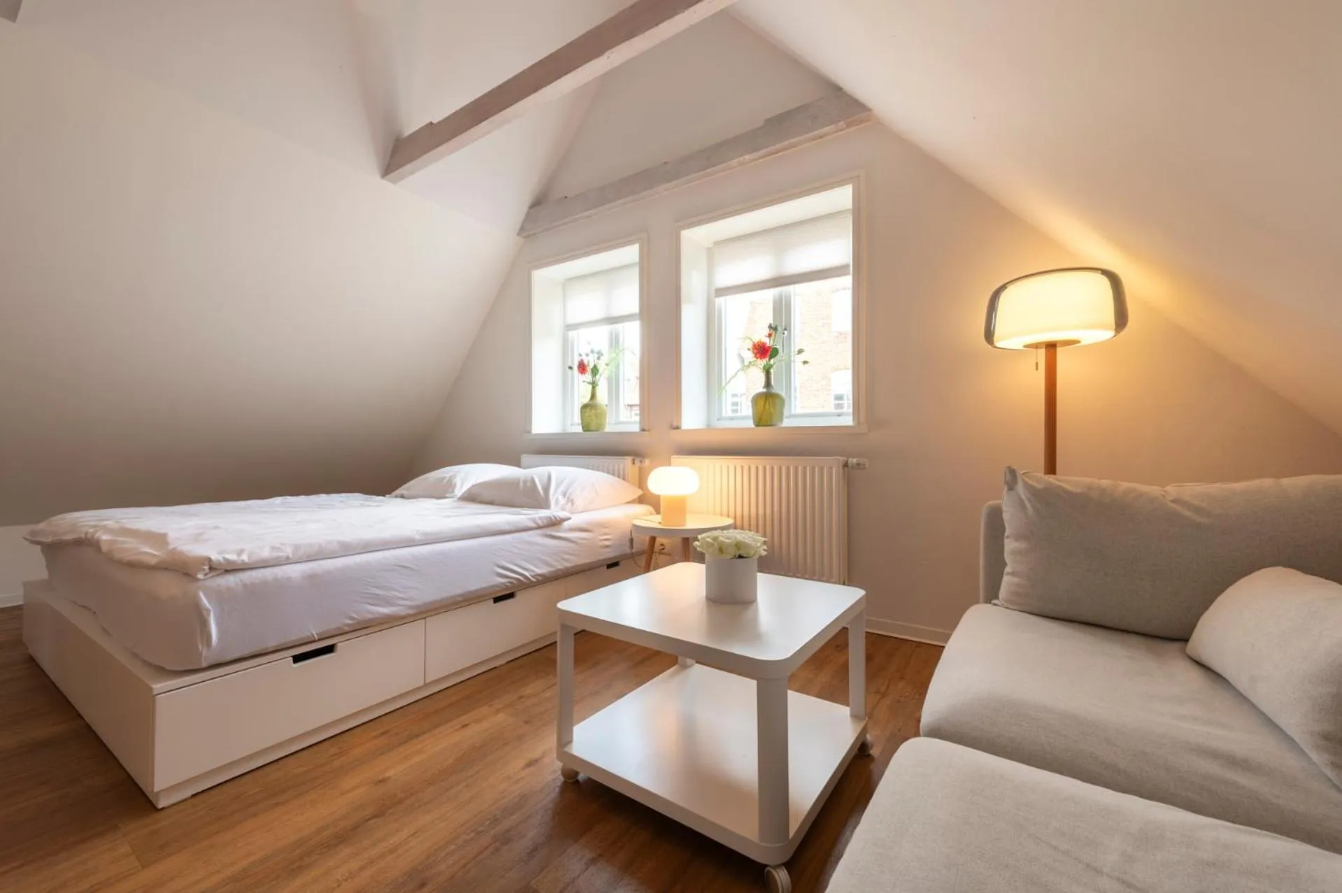 Bed in Altstadt Apartments Verden