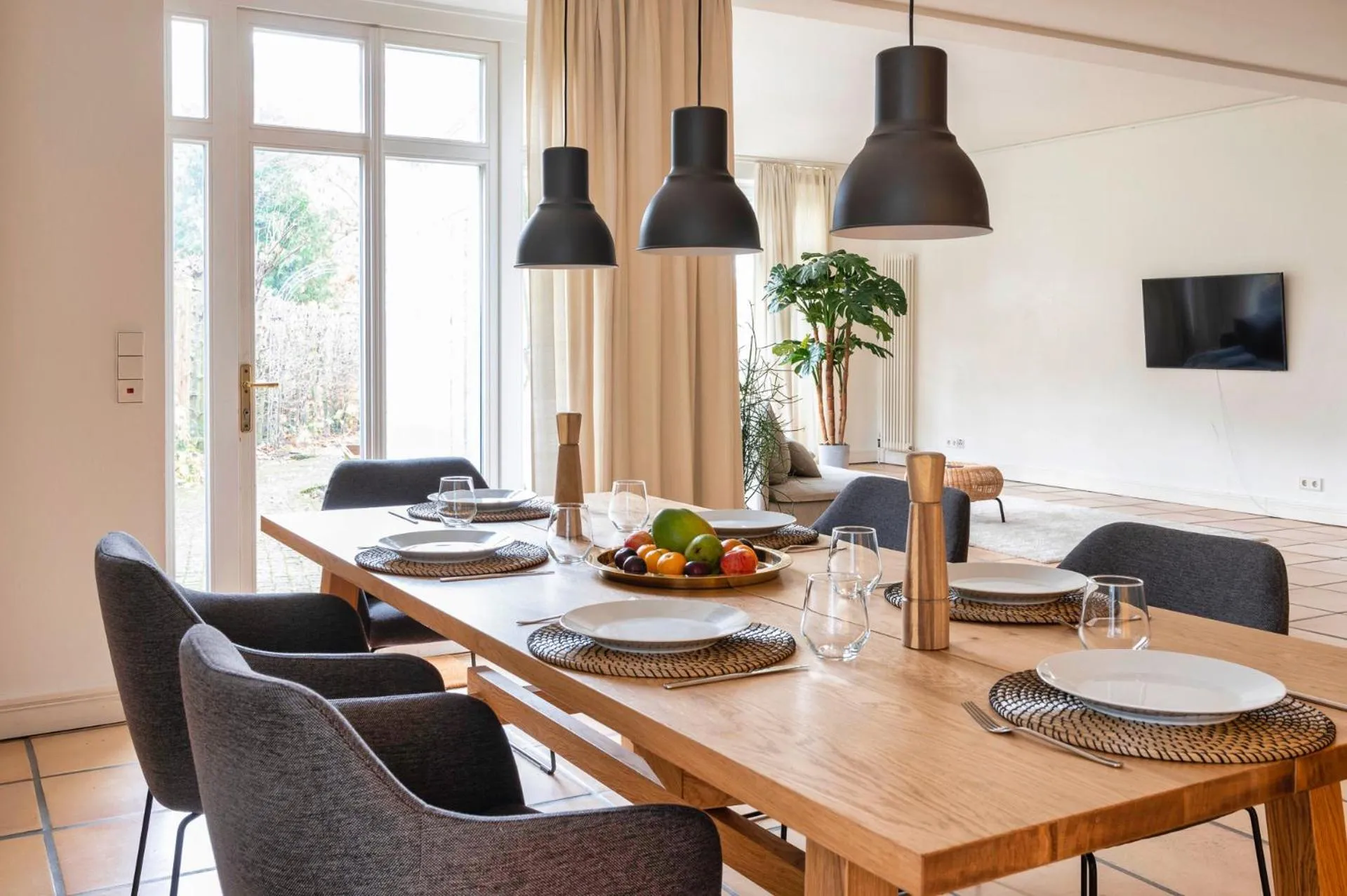 Dining area in Altstadt Apartments Verden