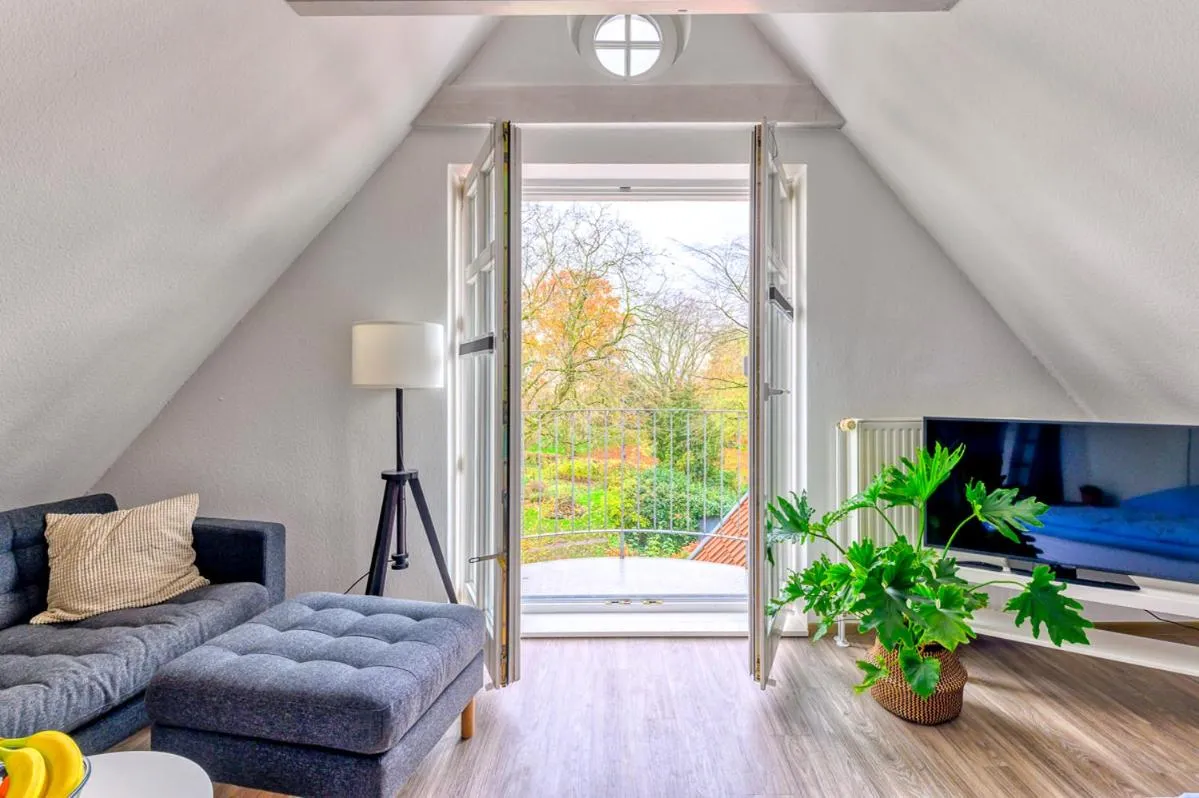 Living room in Altstadt Apartments Verden