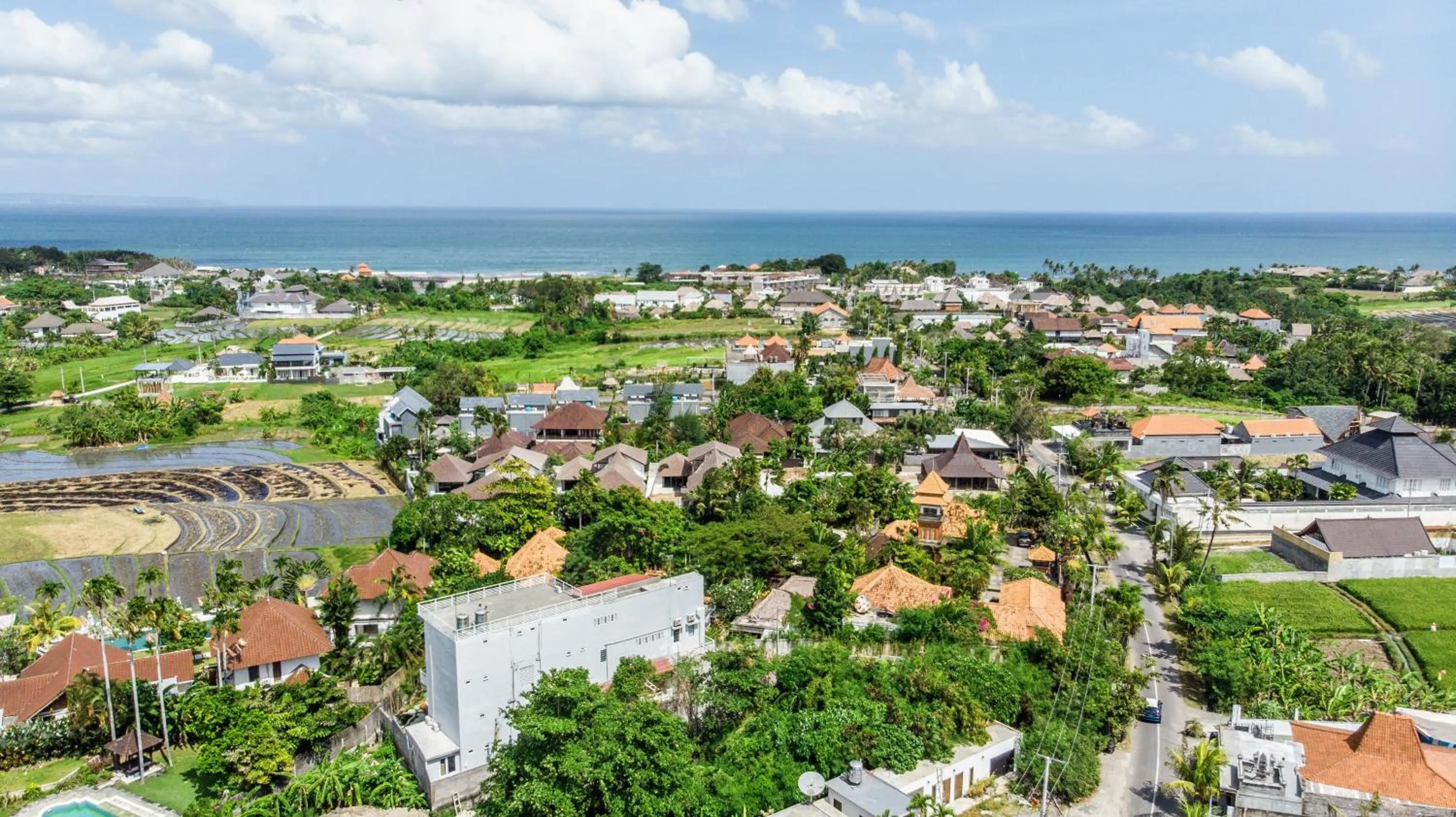 Bird's eye view in Ohana Pererenan