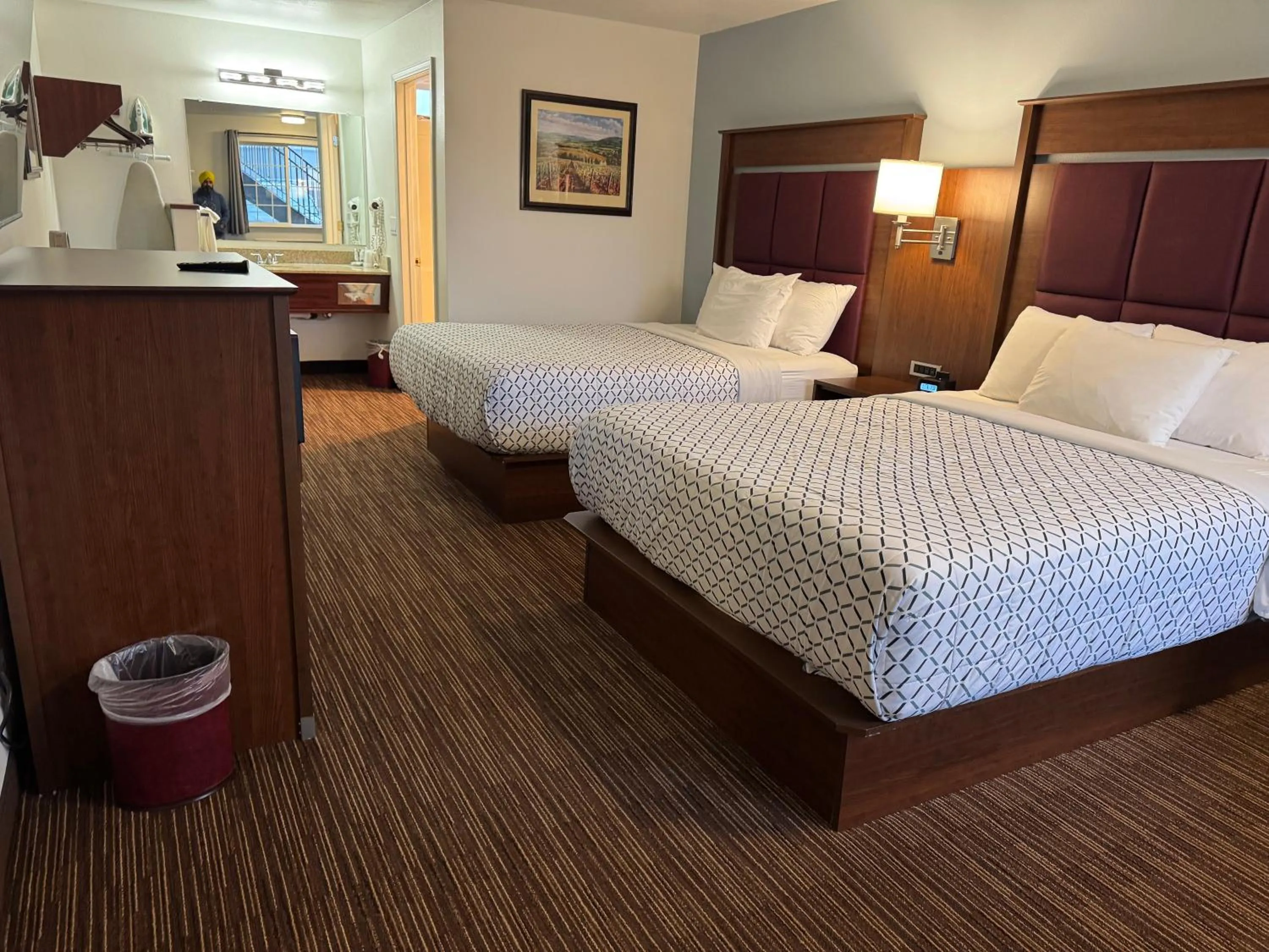 Bed in Morgan Inn and Suites Walla Walla