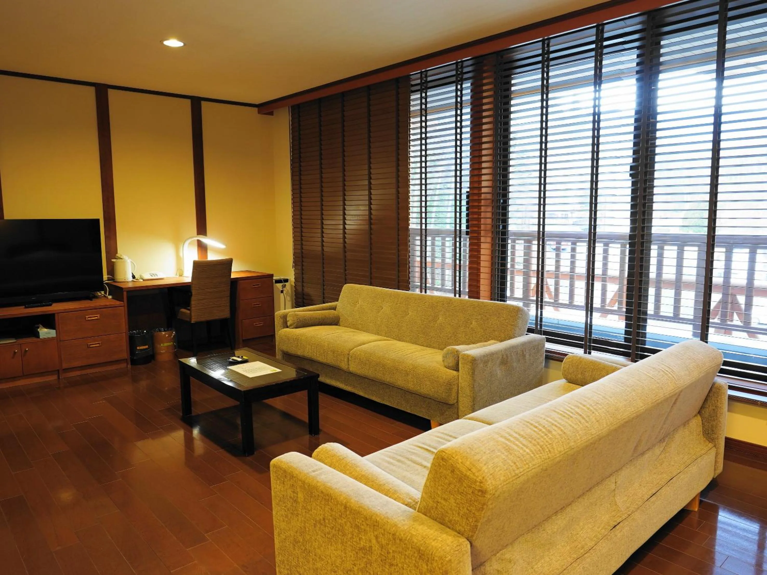 Photo of the whole room in Tomuraushionsen Higashi Taisetsuso