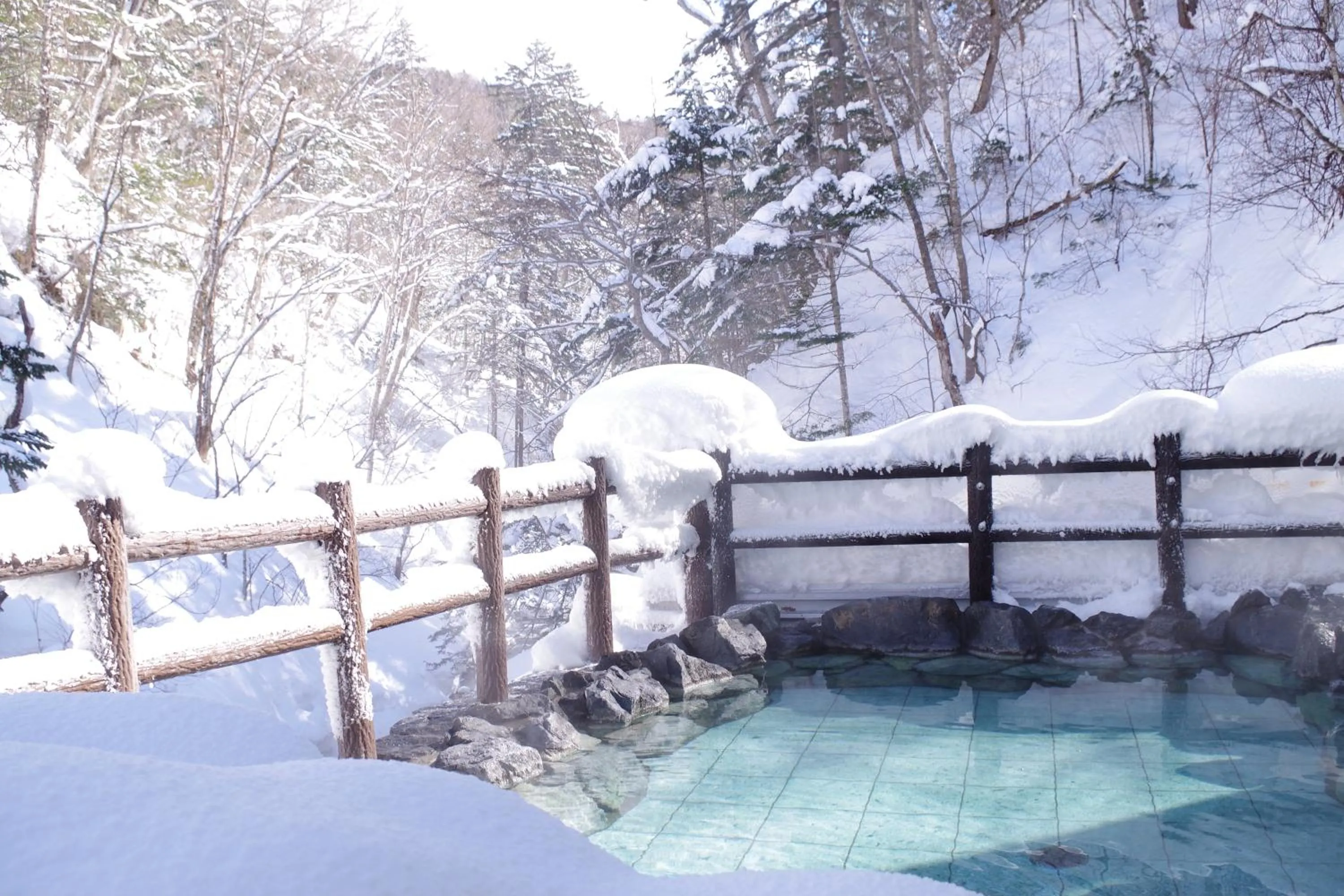 Winter in Tomuraushionsen Higashi Taisetsuso