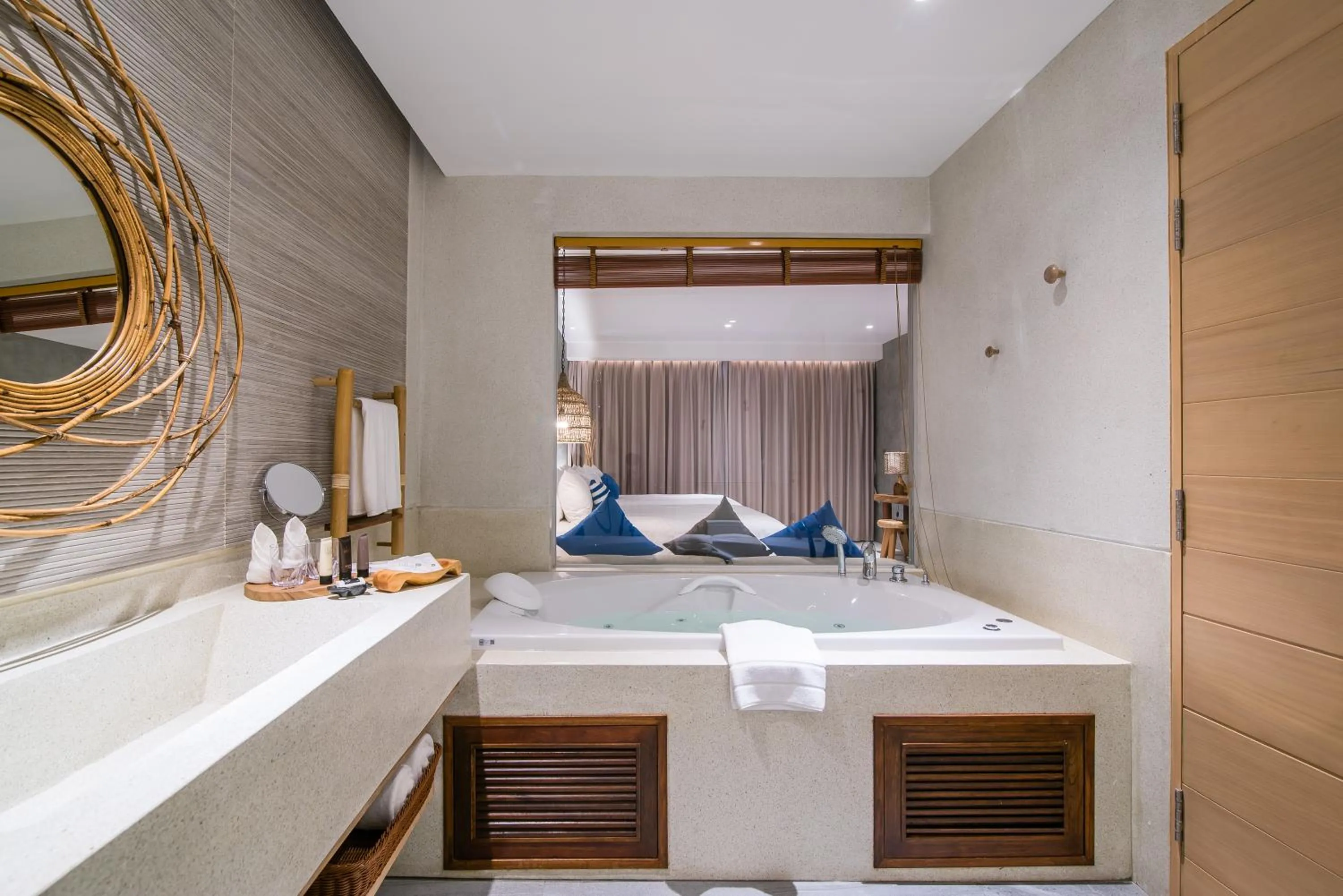 Bathroom, Bed in Lullaby The Sea Hua Hin