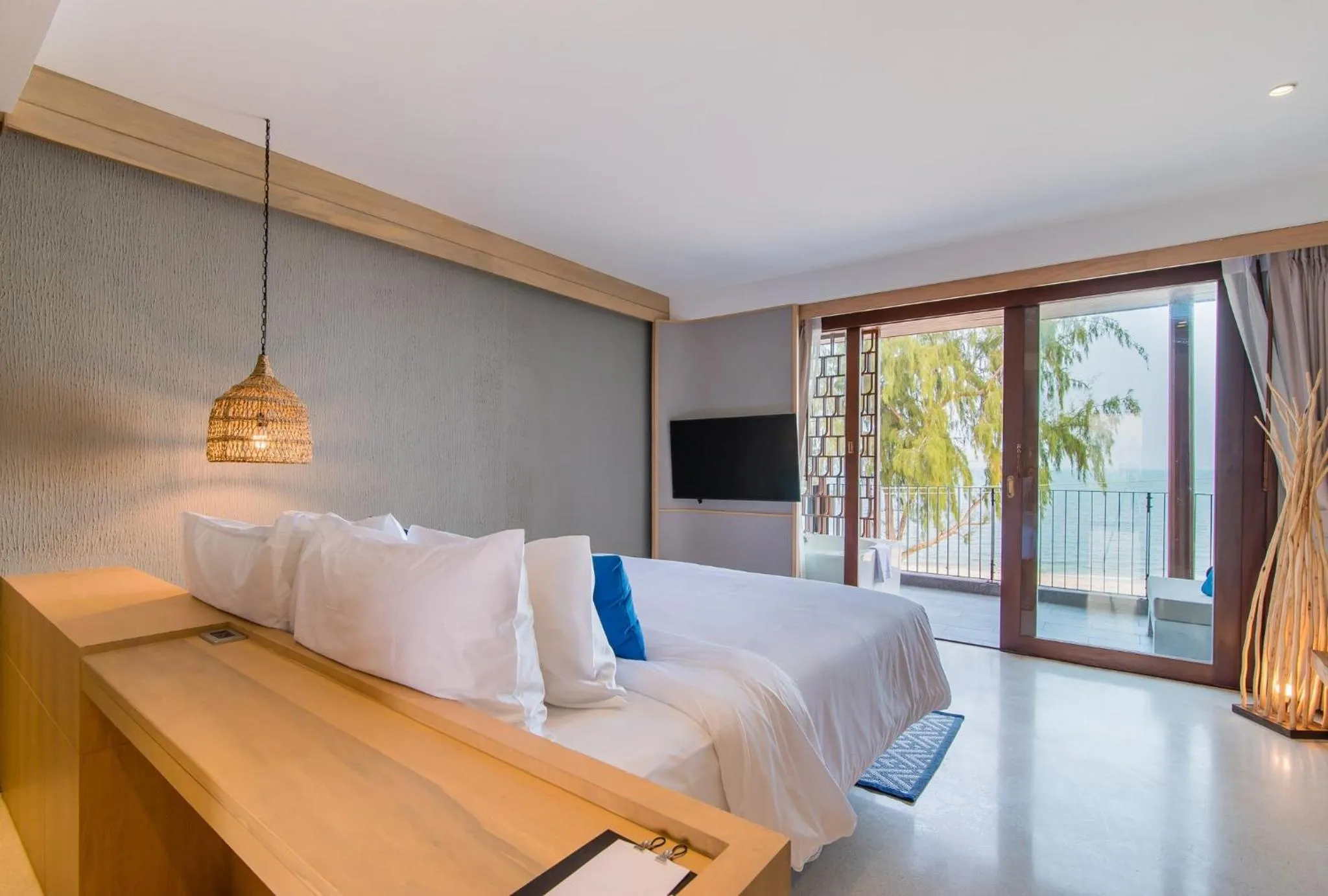 View (from property/room), Bed in Lullaby The Sea Hua Hin