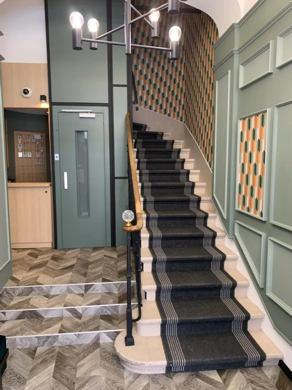 Lobby or reception in Hôtel du Nord