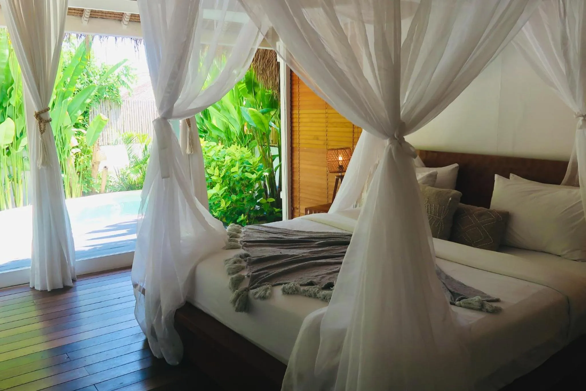 Bedroom, Bed in The Shacks at Sandy Bay