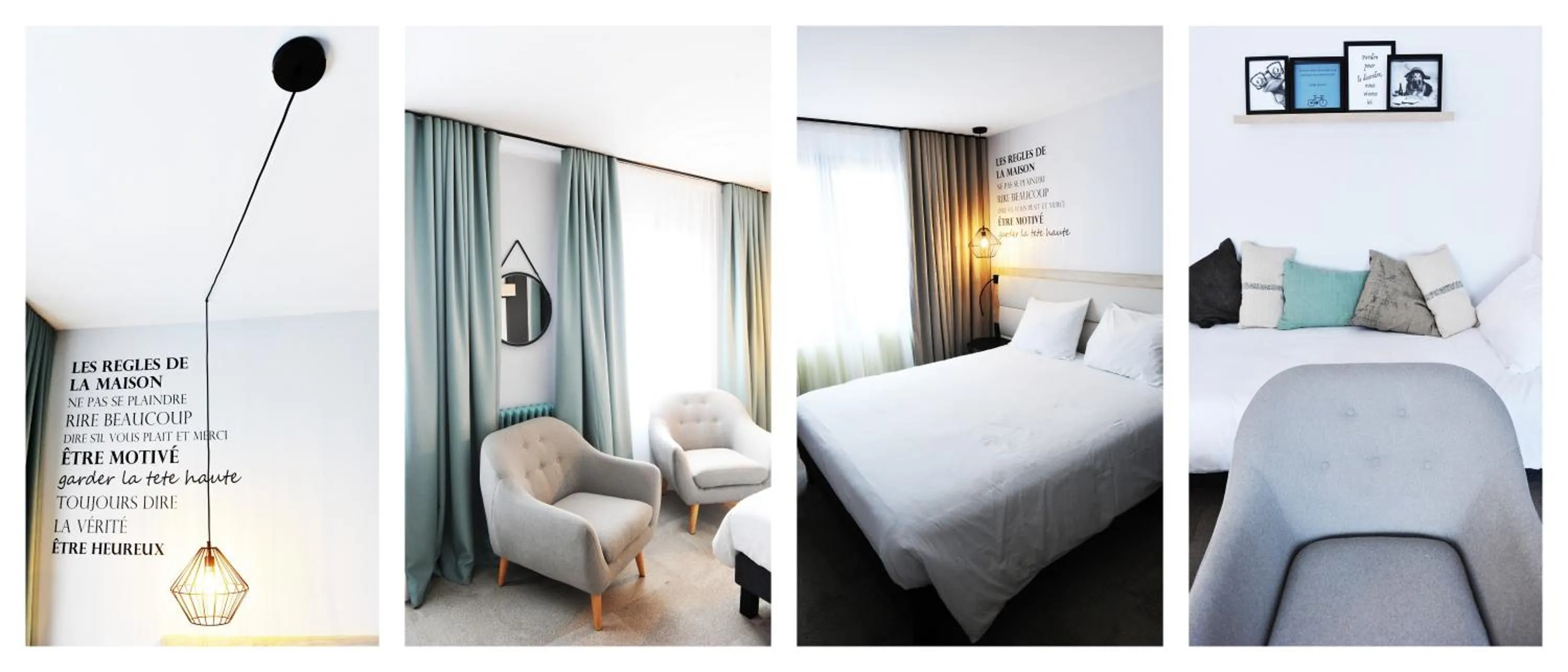 Bed in Urban Style Hotel de France