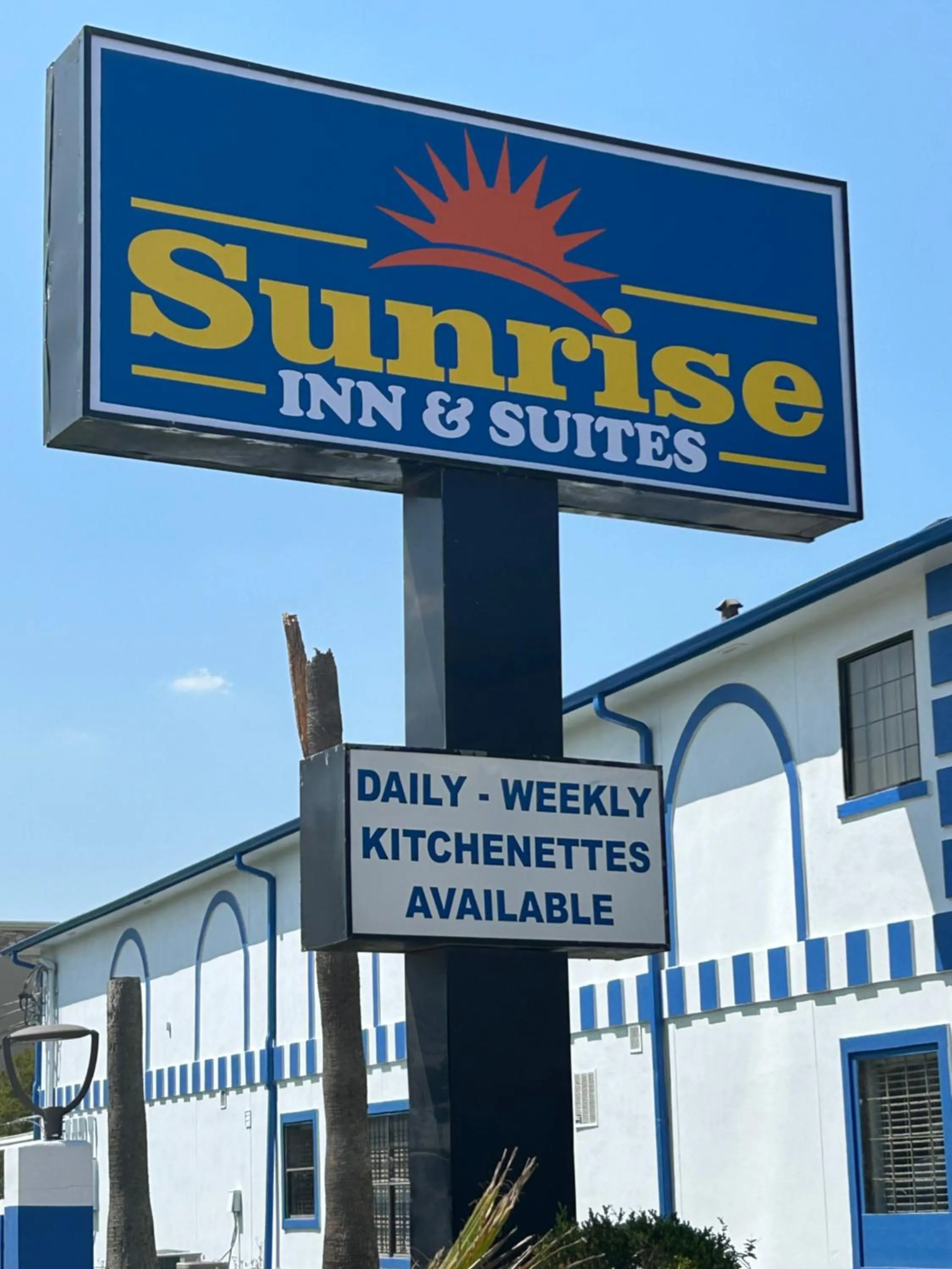 Property logo or sign in Sunrise Inn & Suites