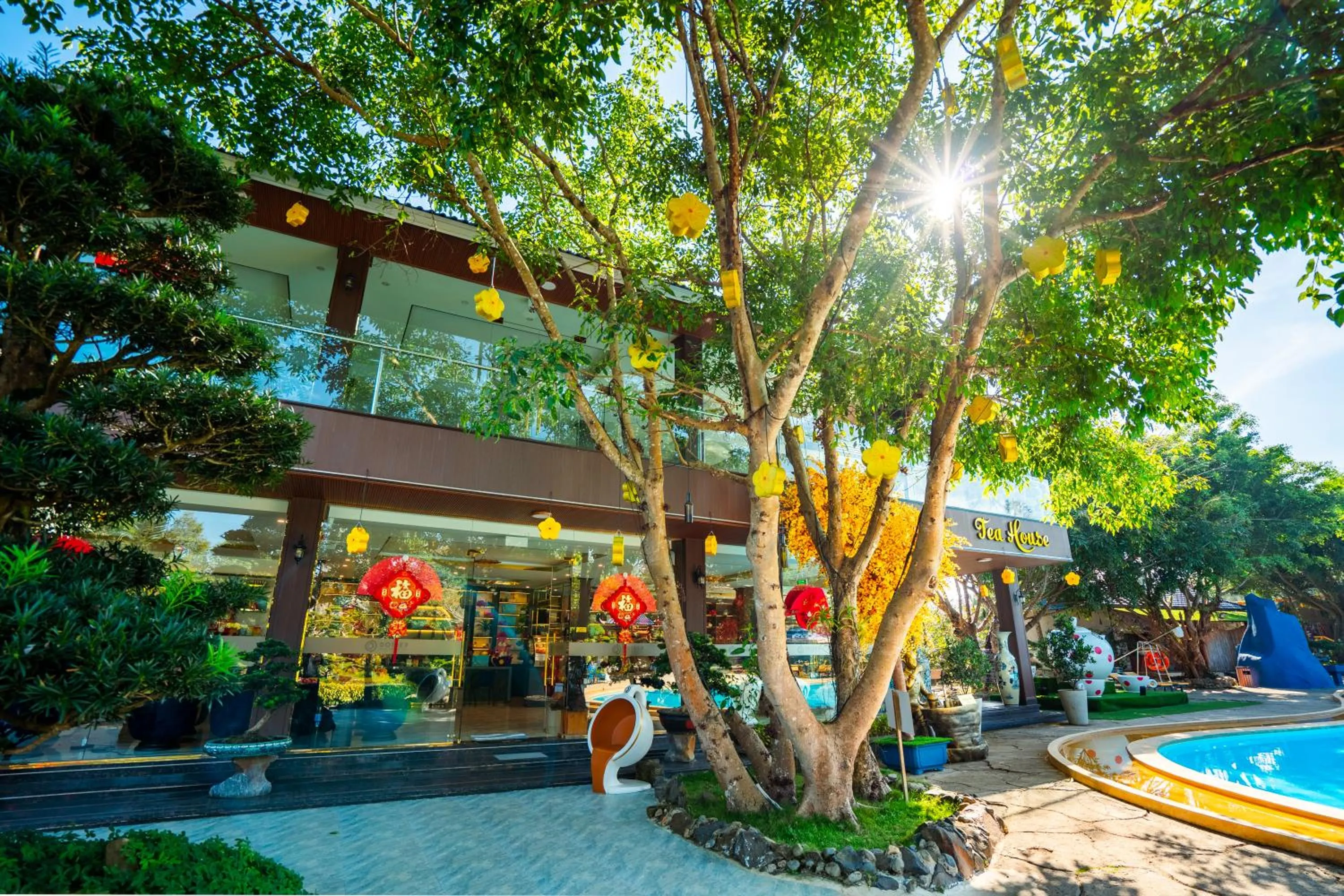 Property building in Tea Resort