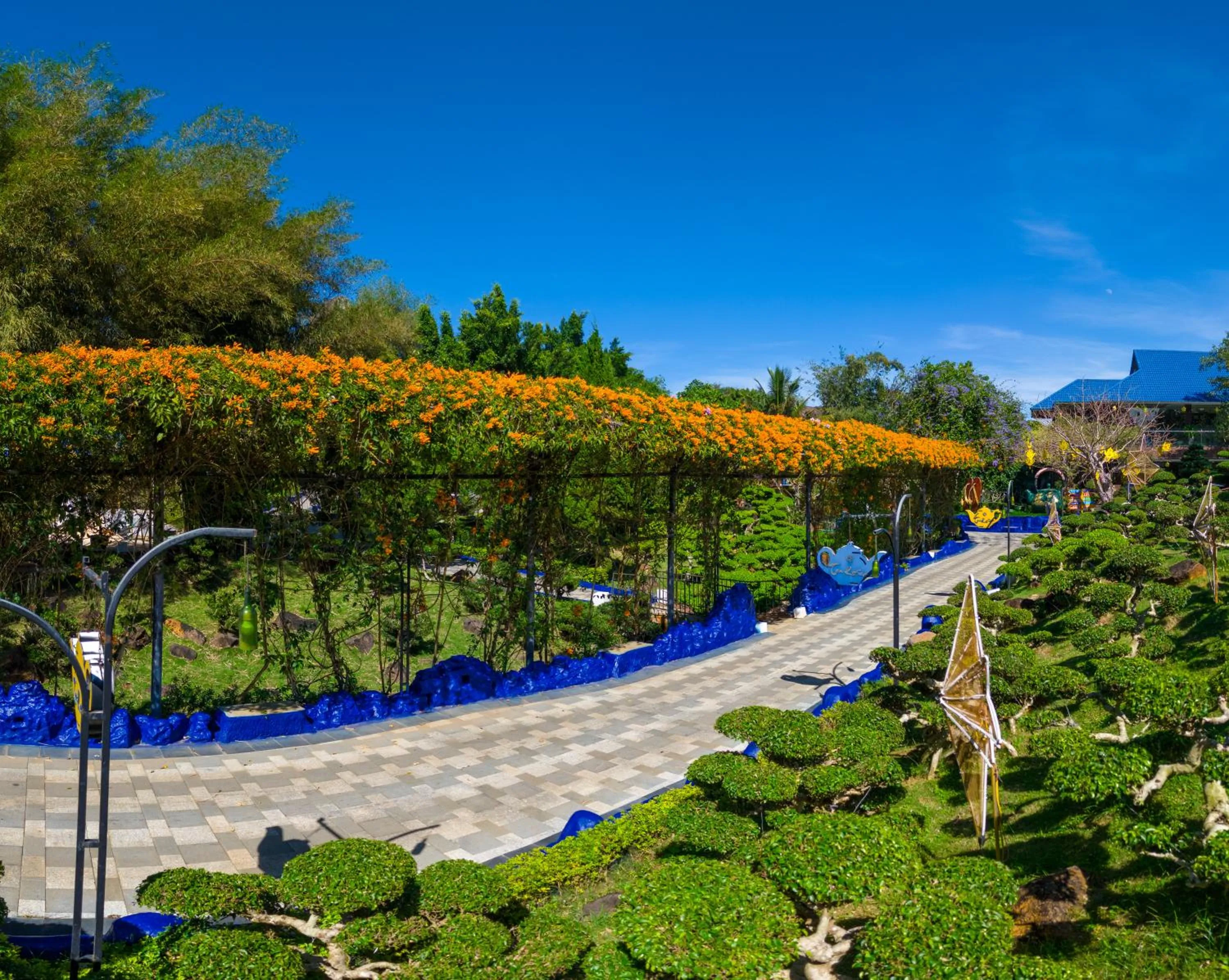 Natural landscape in Tea Resort