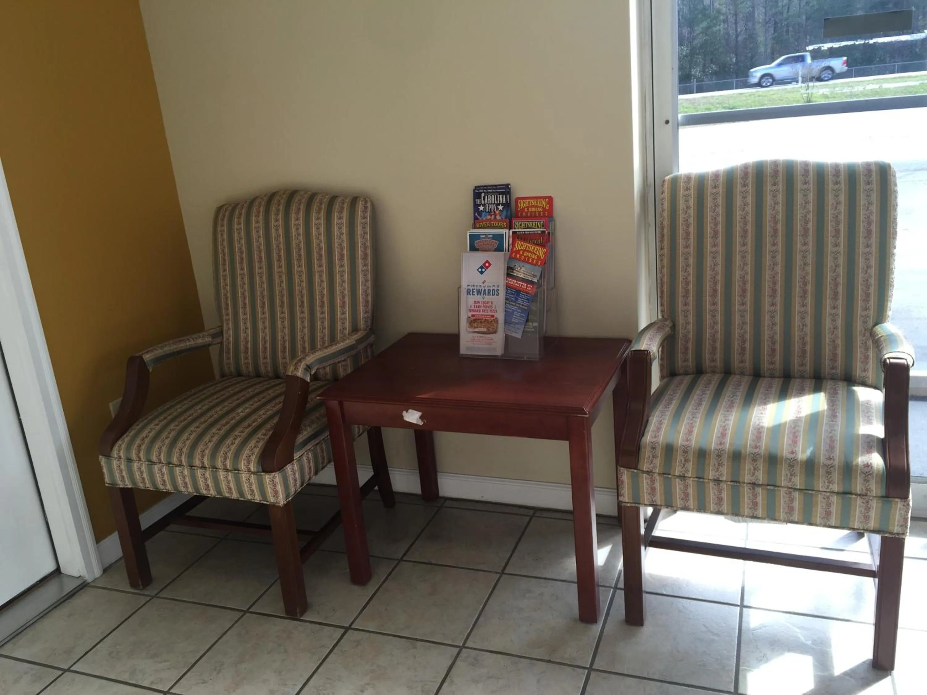 Lobby or reception in Coastal Motel