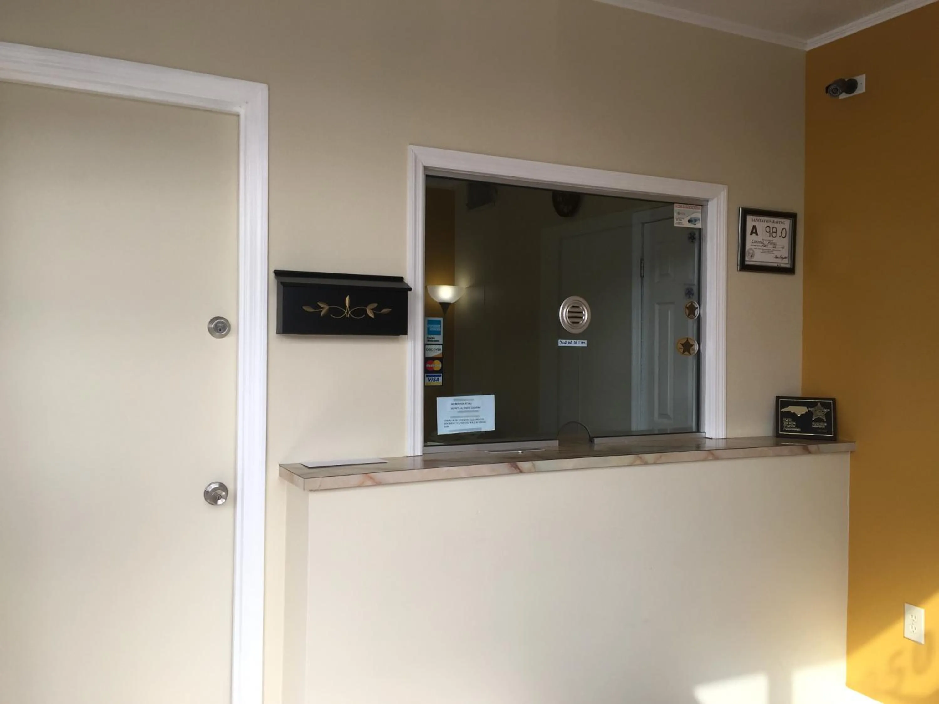 Lobby or reception in Coastal Motel