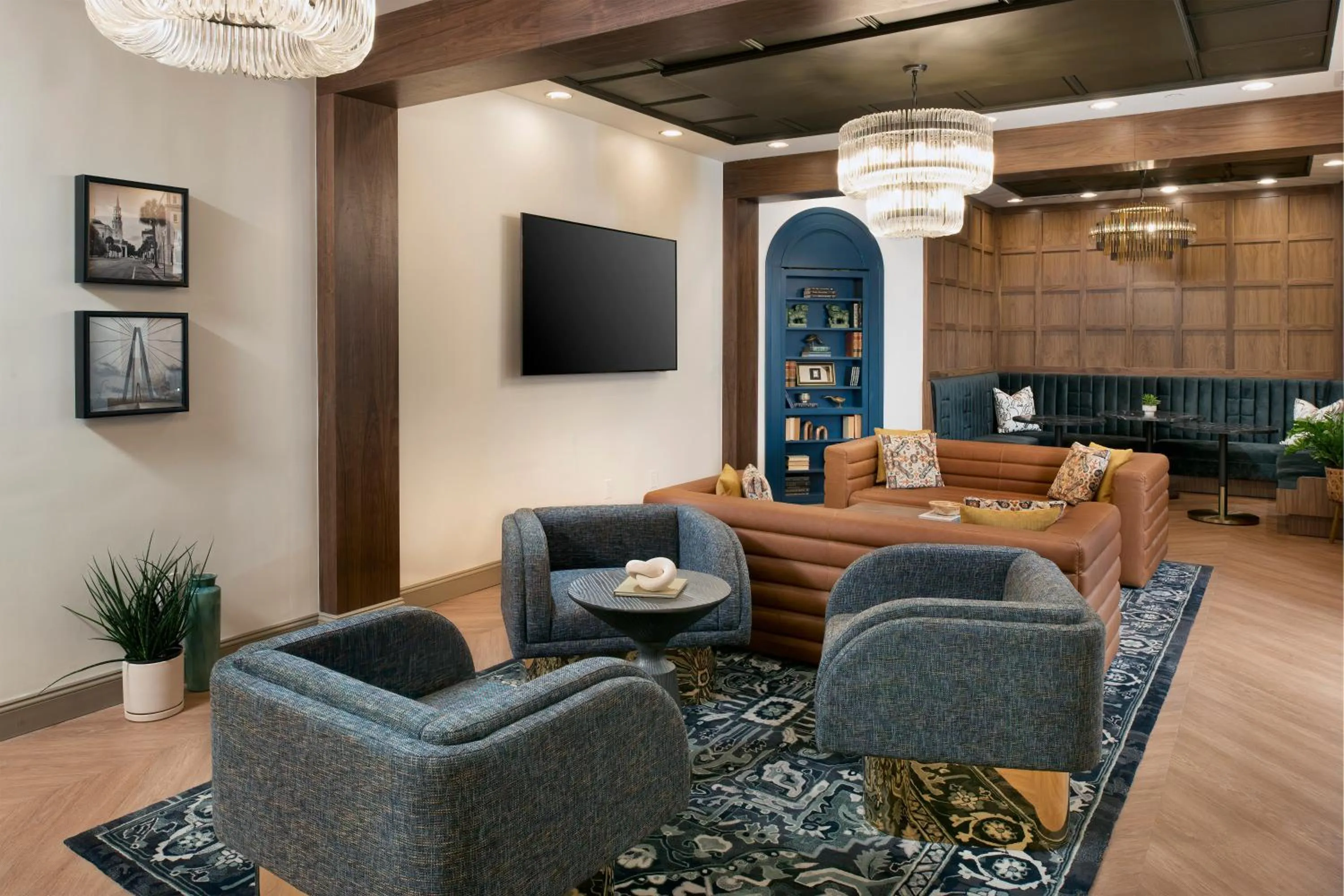 Lobby or reception in The Ansonborough