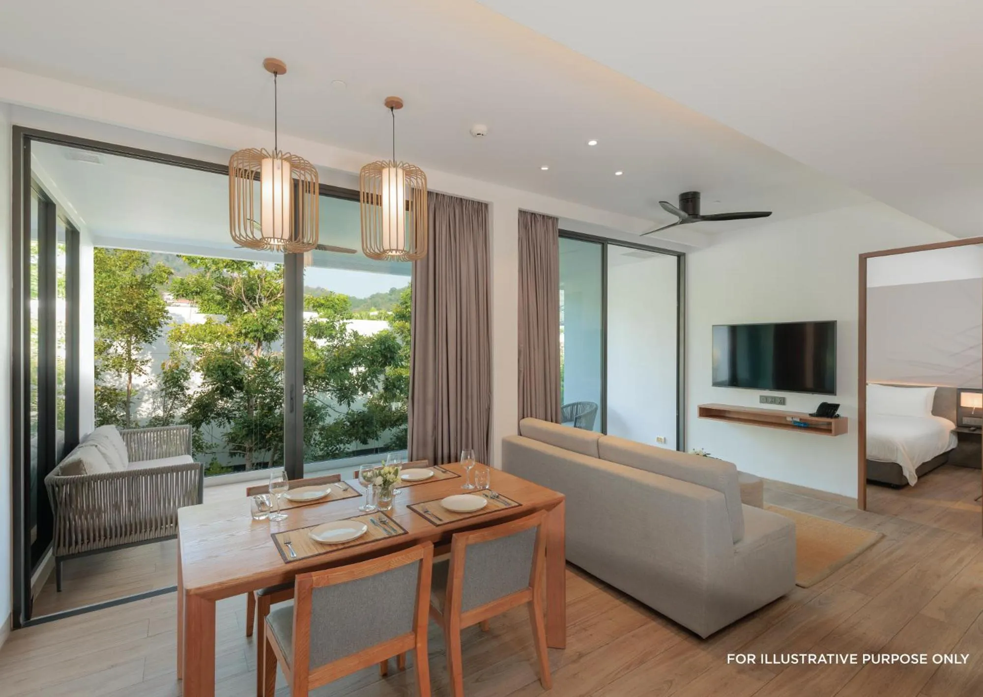 Living room, Bed in Stay Wellbeing & Lifestyle Resort