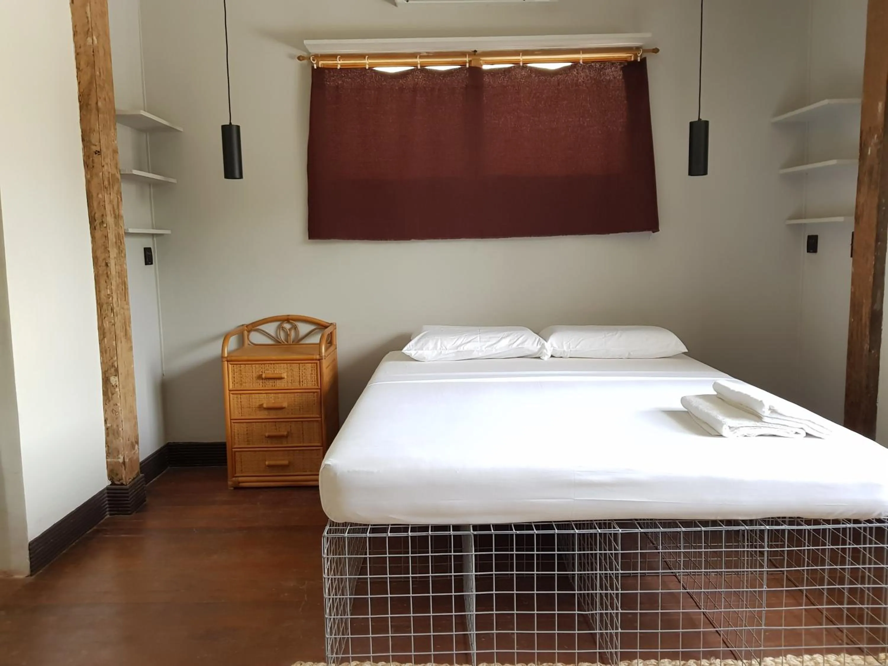Bed in The Flying Fish Hostel Cebu