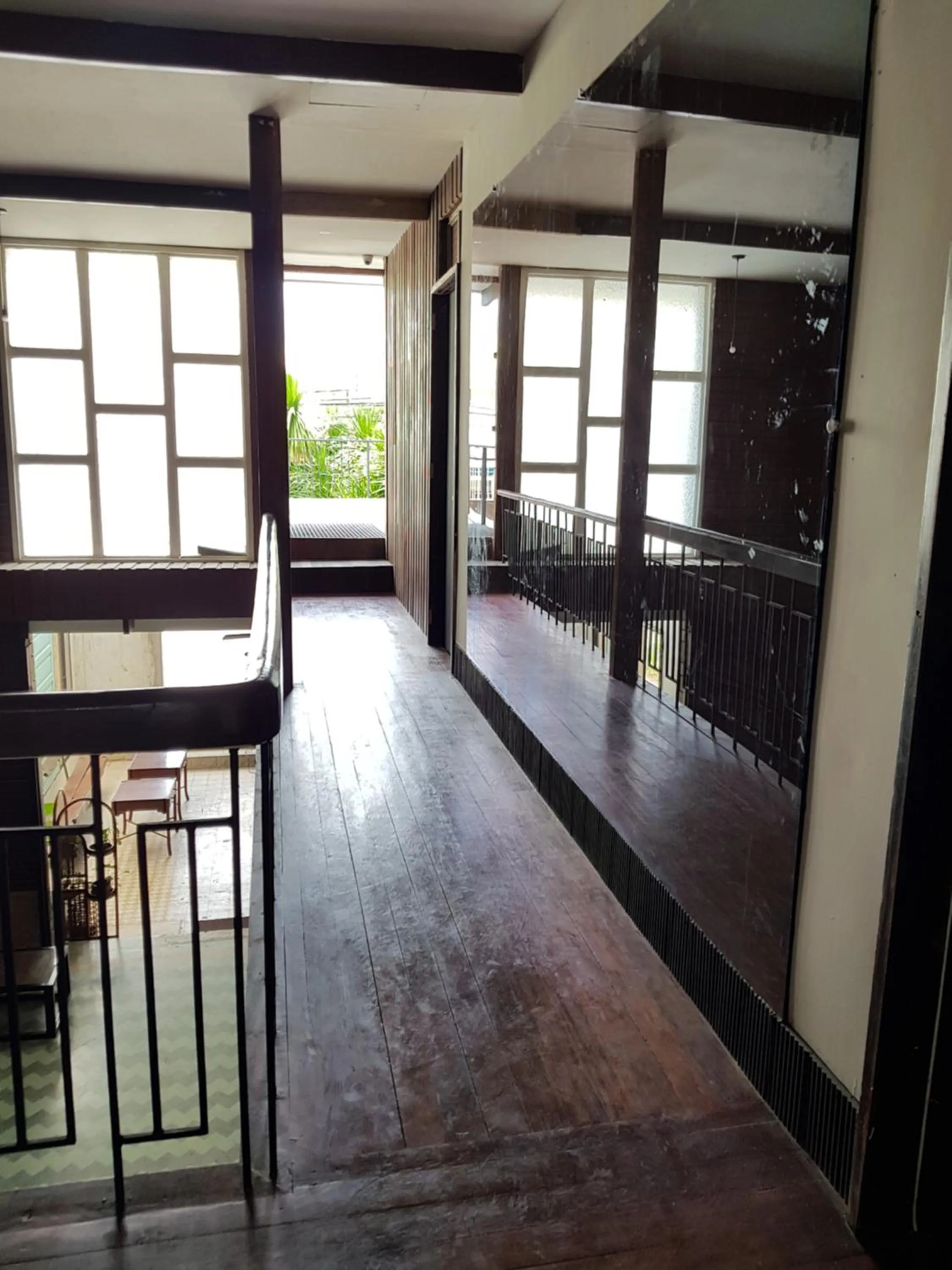 Balcony/Terrace in The Flying Fish Hostel Cebu