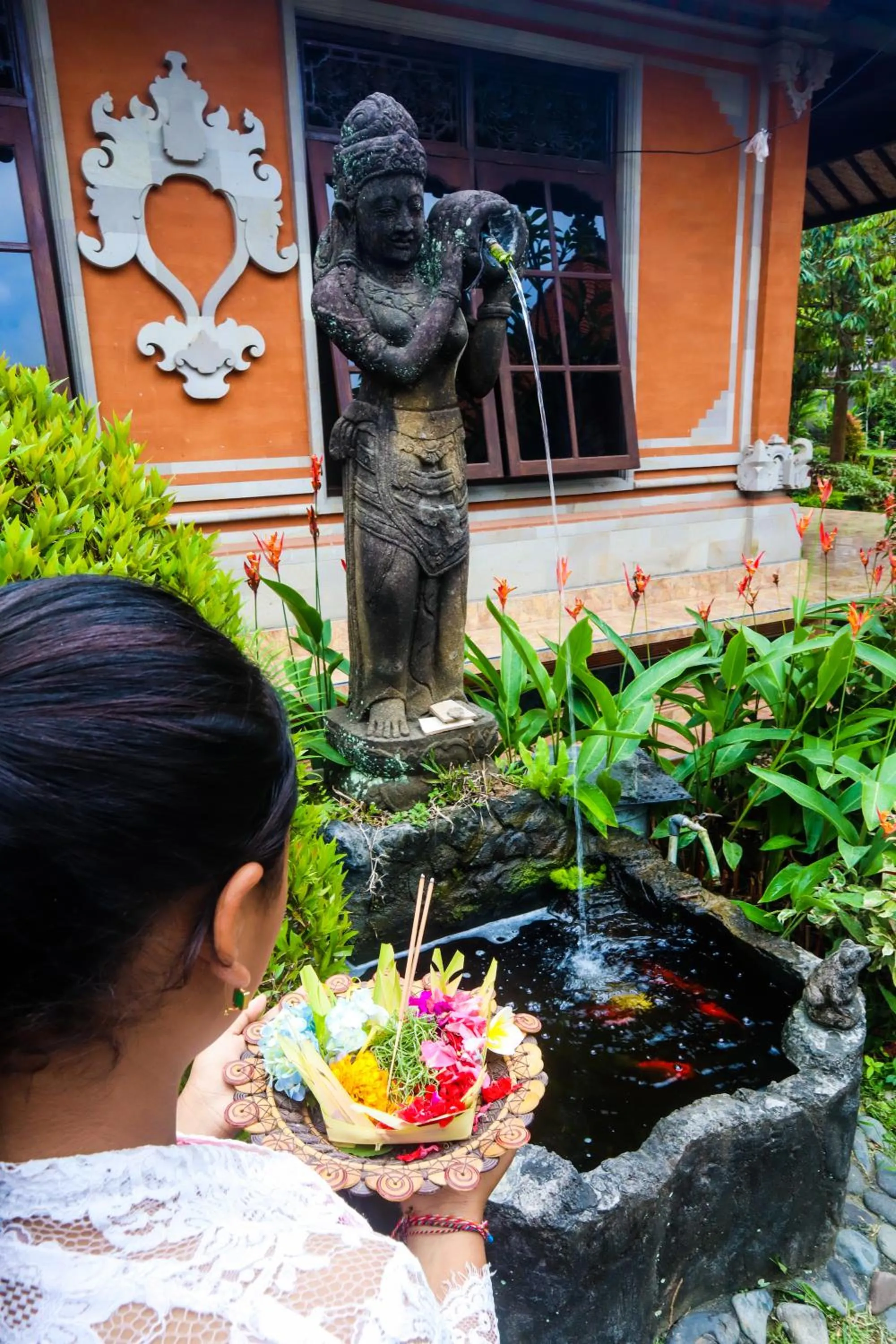 Garden in Rahayu Guest House Ubud
