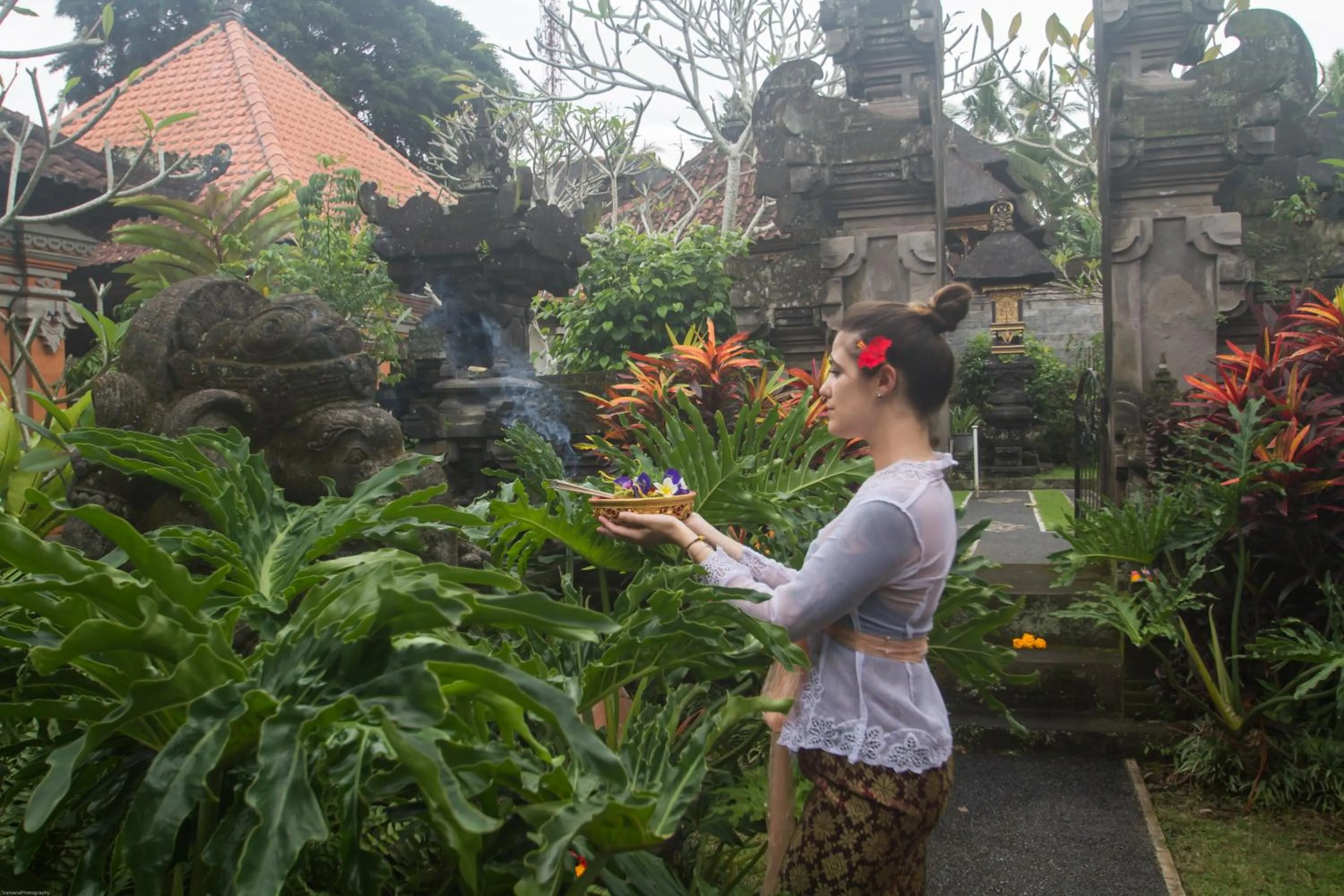Property building in Rahayu Guest House Ubud