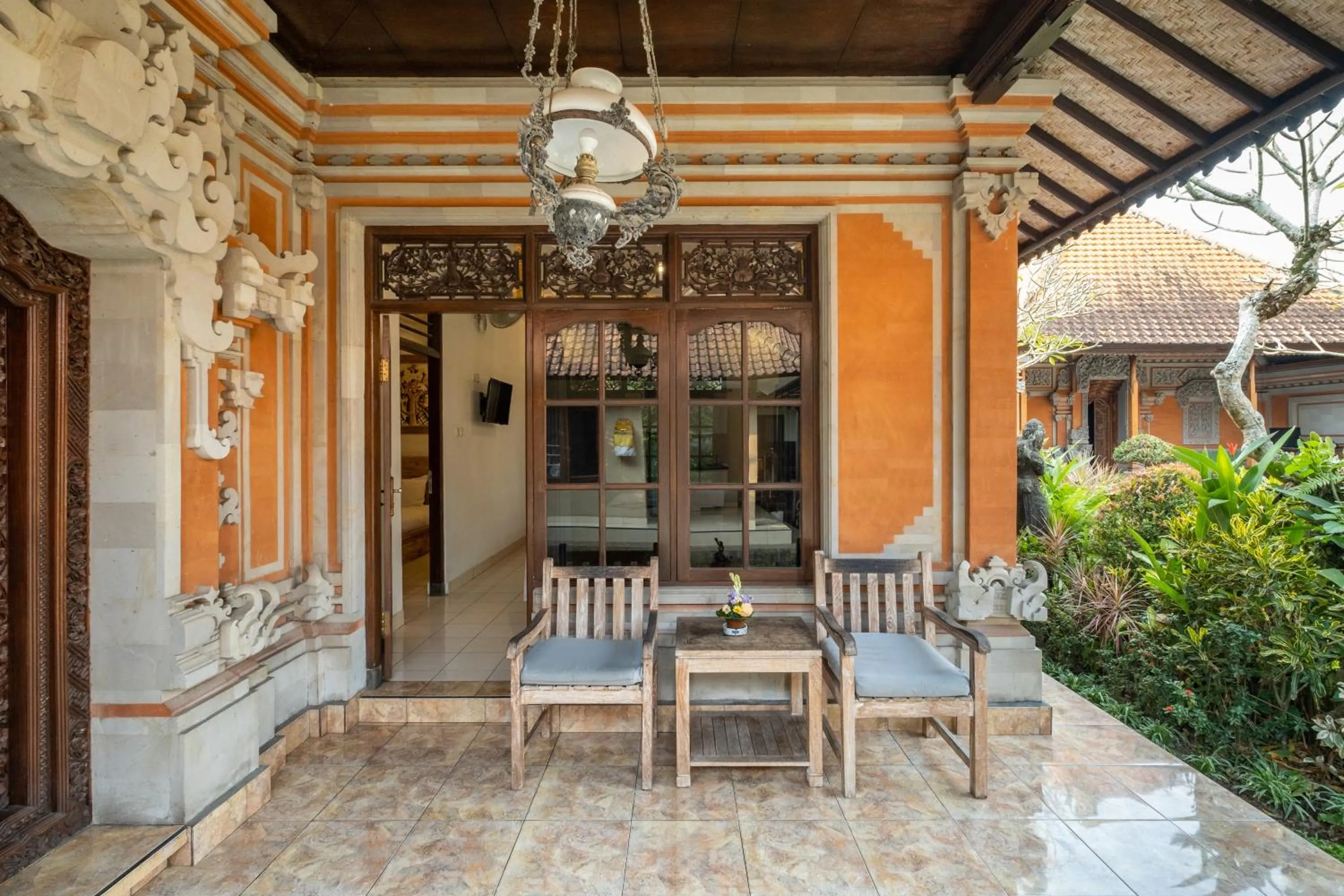 Balcony/Terrace in Rahayu Guest House Ubud