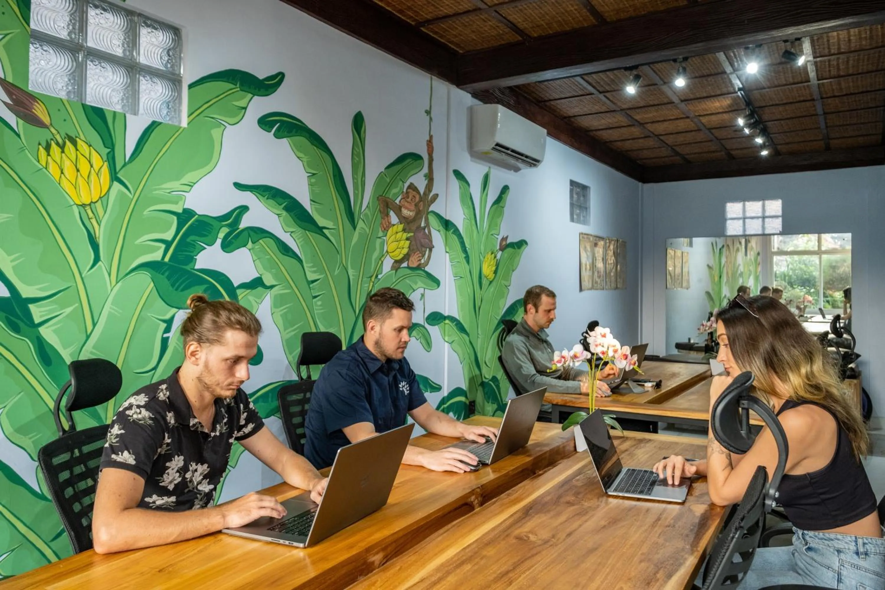 People in Rahayu Guest House Ubud