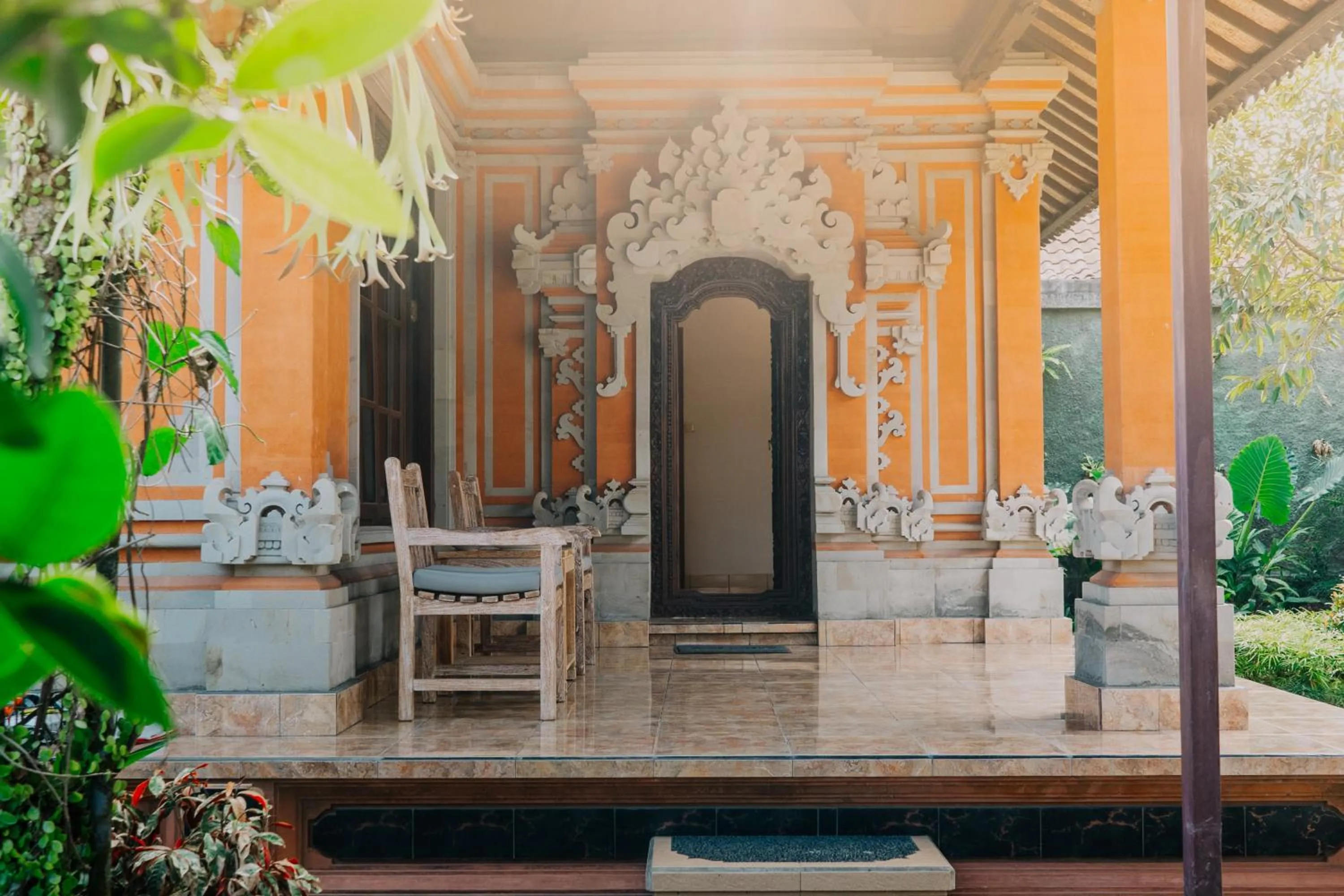 Patio in Rahayu Guest House Ubud