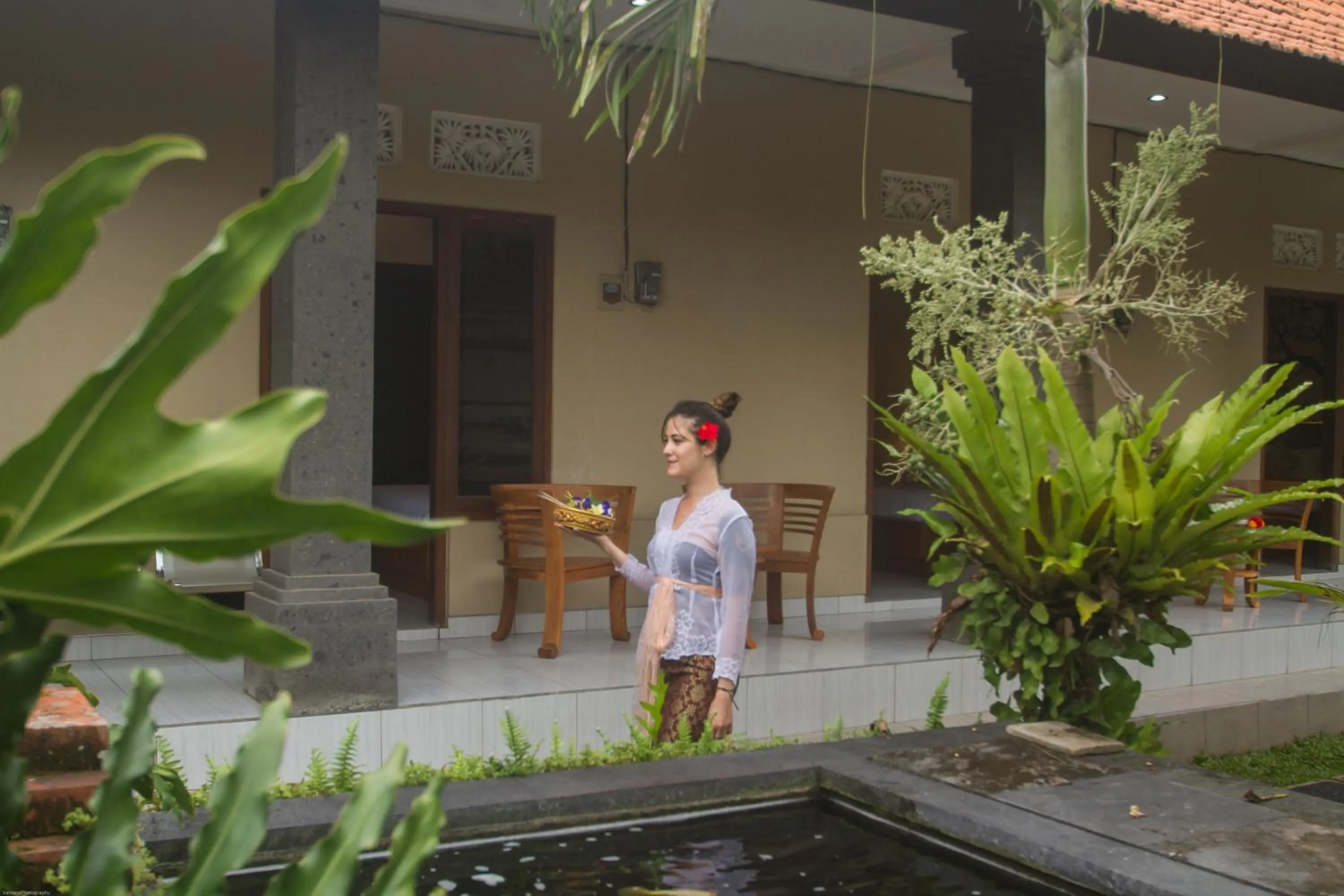 Property building in Rahayu Guest House Ubud