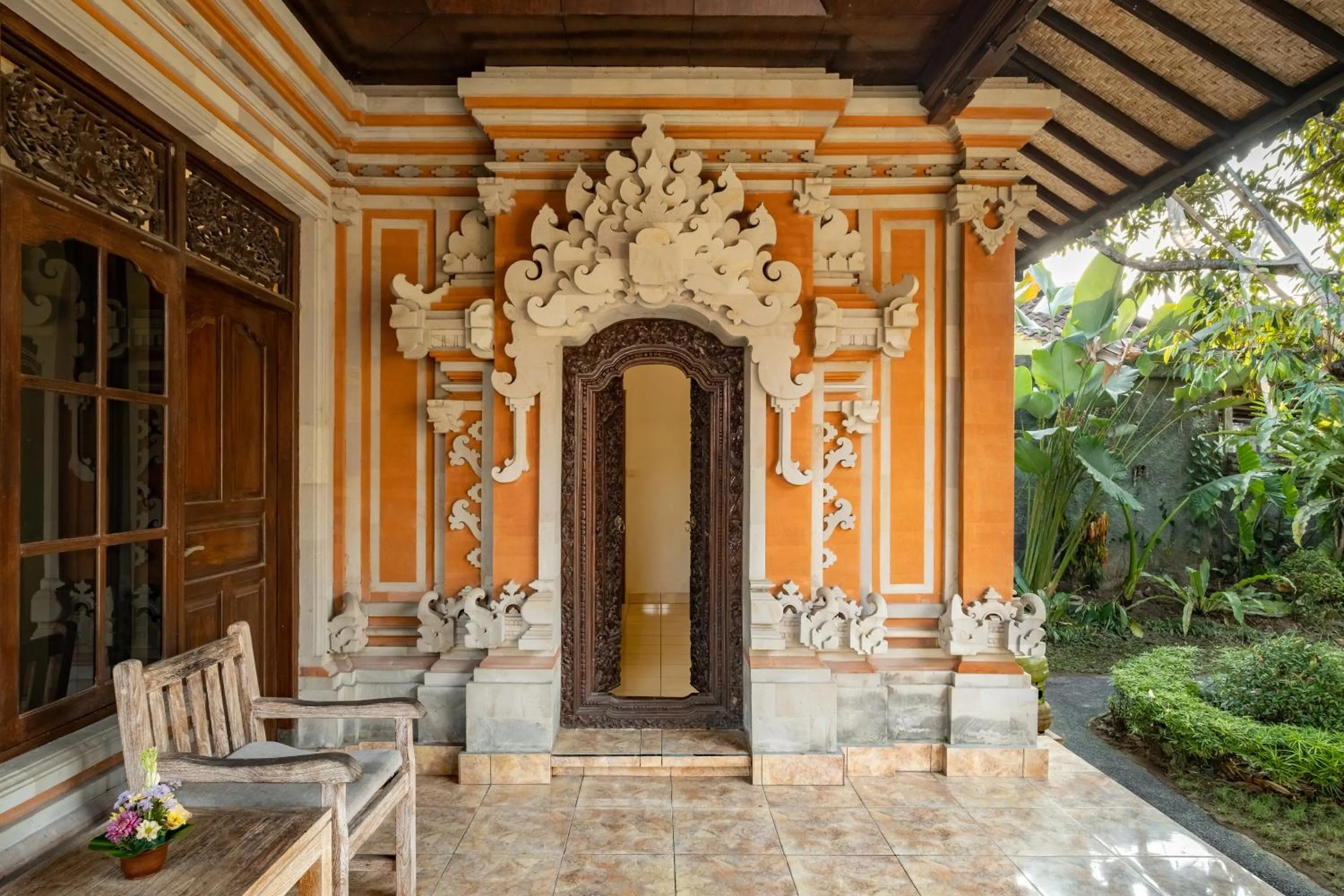 Facade/entrance in Rahayu Guest House Ubud