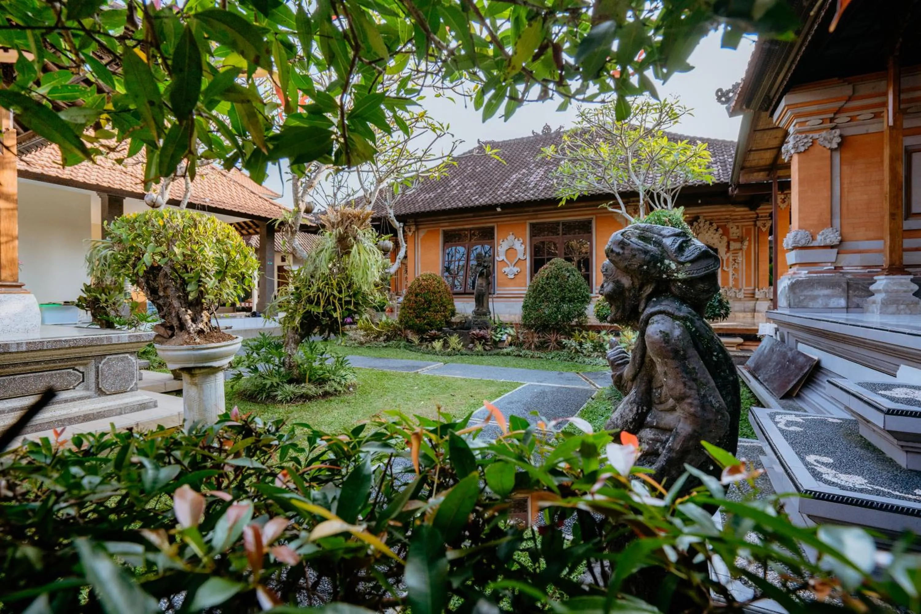 Property building in Rahayu Guest House Ubud