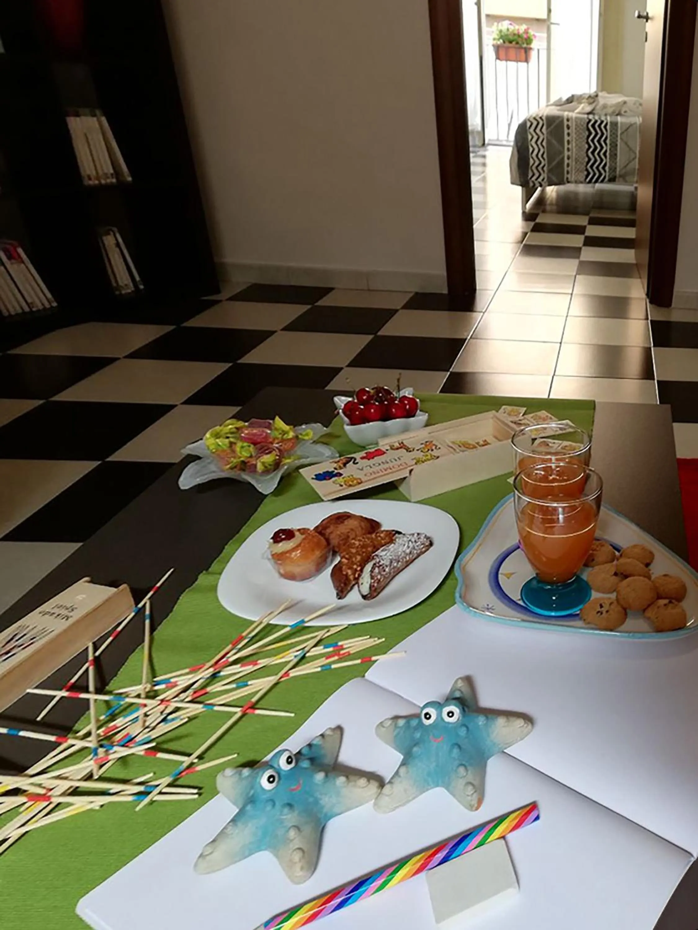 Living room in MB Napoles intera casa