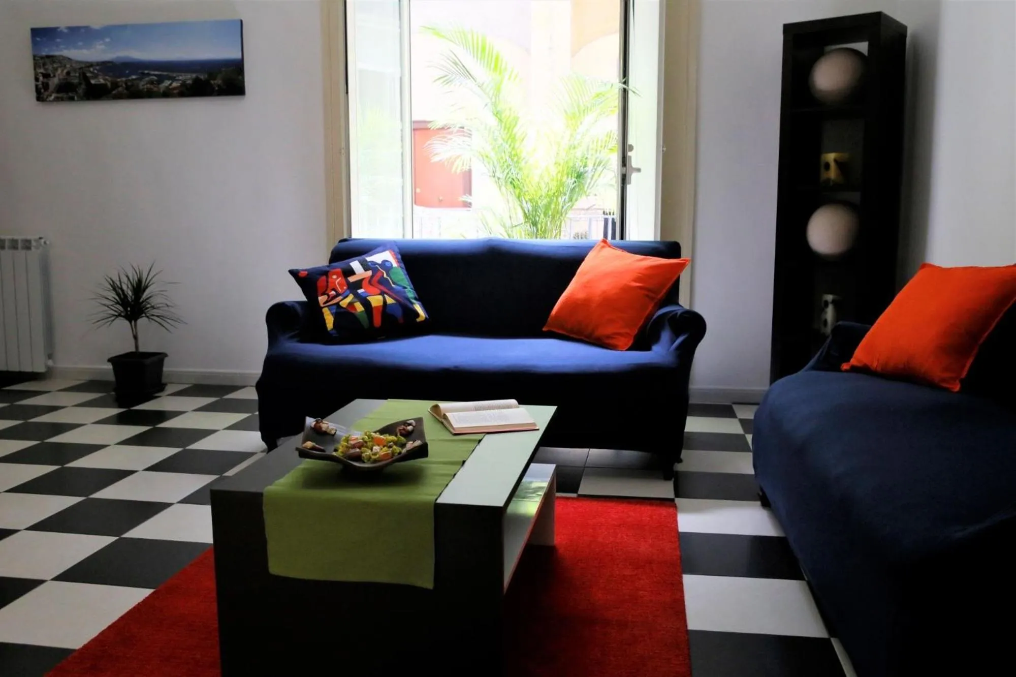 Living room in MB Napoles intera casa