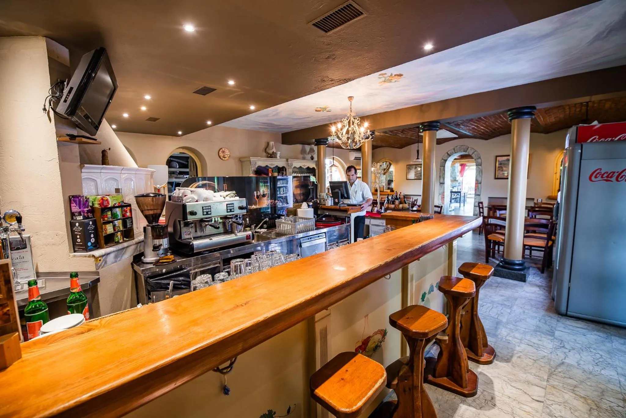 Restaurant/places to eat in Guesthouse Mars