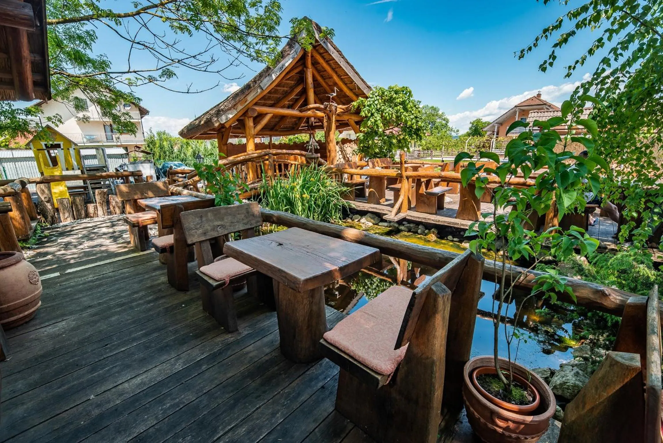 Garden in Guesthouse Mars