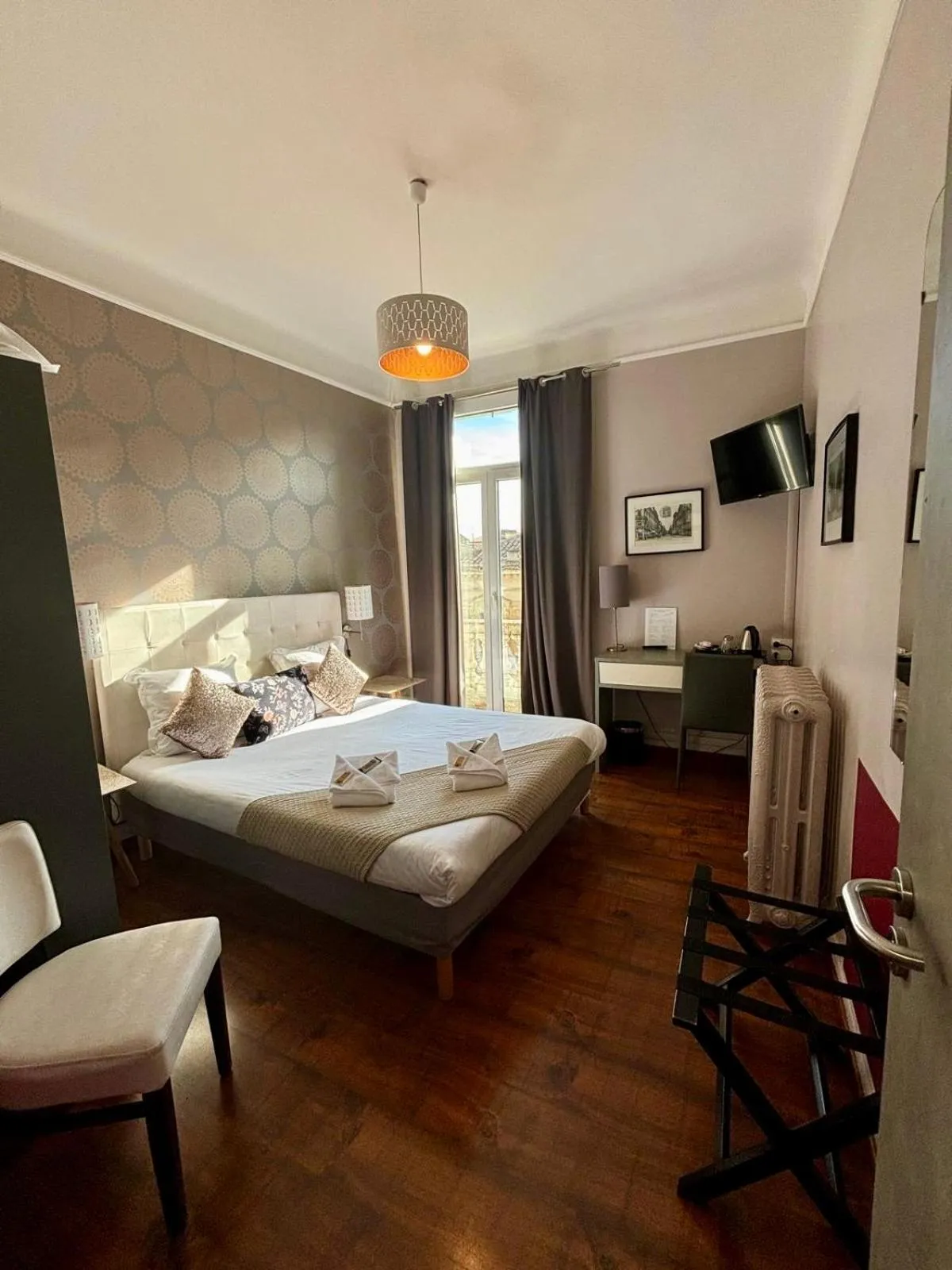 Bed in Régina Boutique Hotel