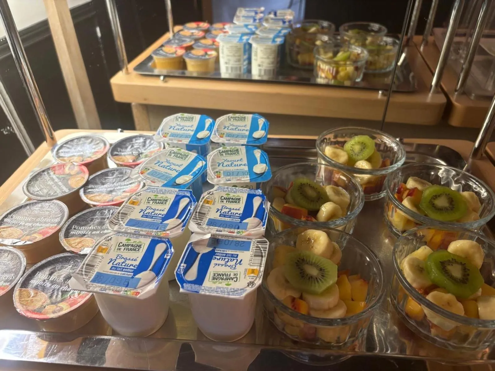 Buffet breakfast in Régina Boutique Hotel