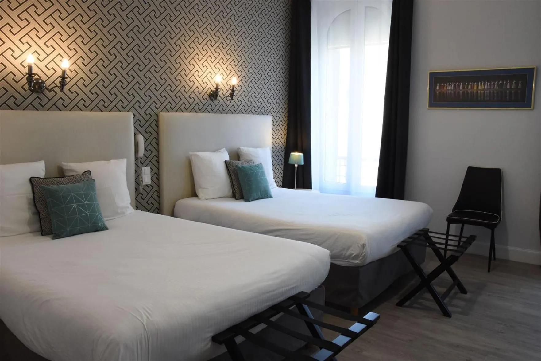 Bed in Régina Boutique Hotel