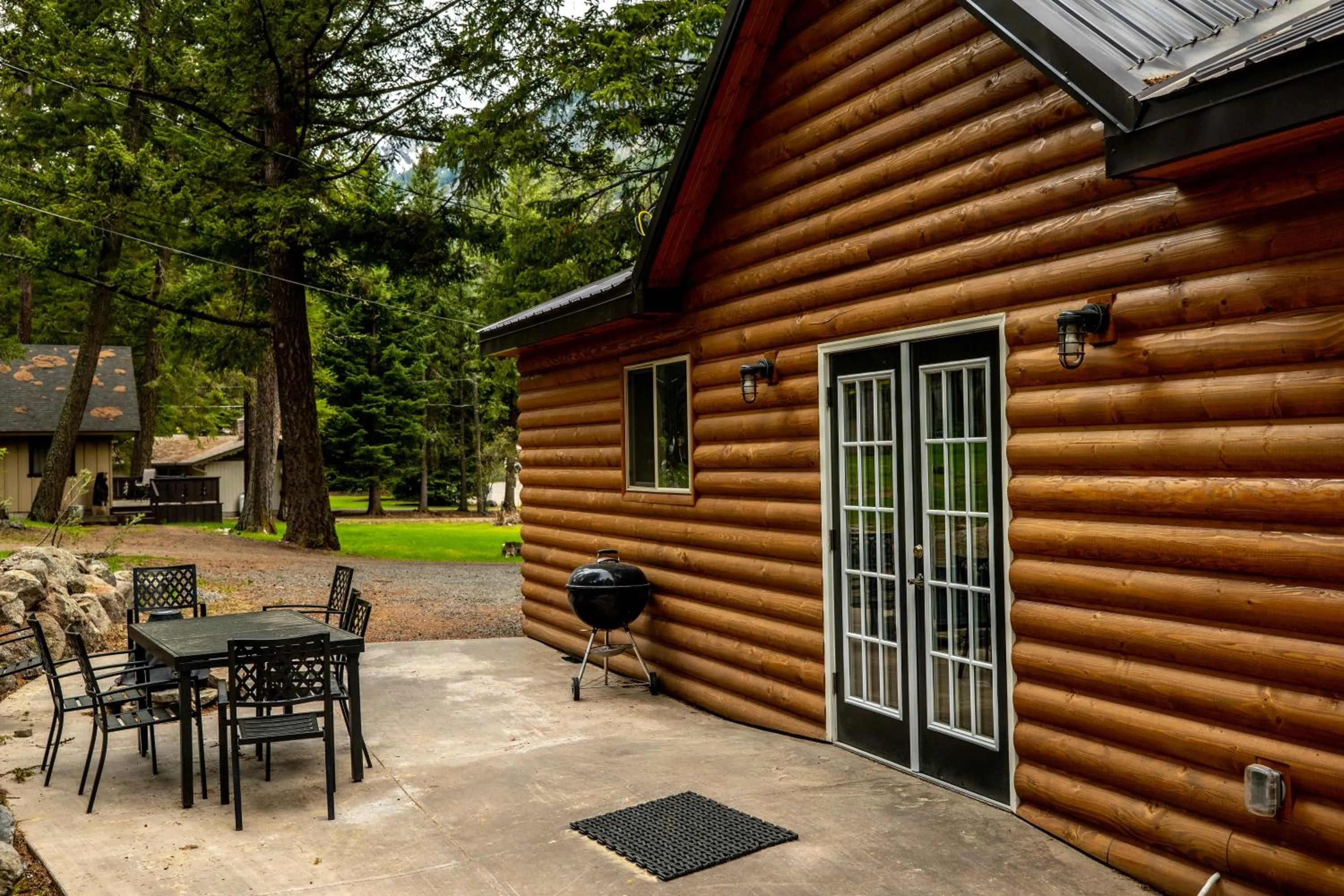 Patio in Eagle Cap Chalets