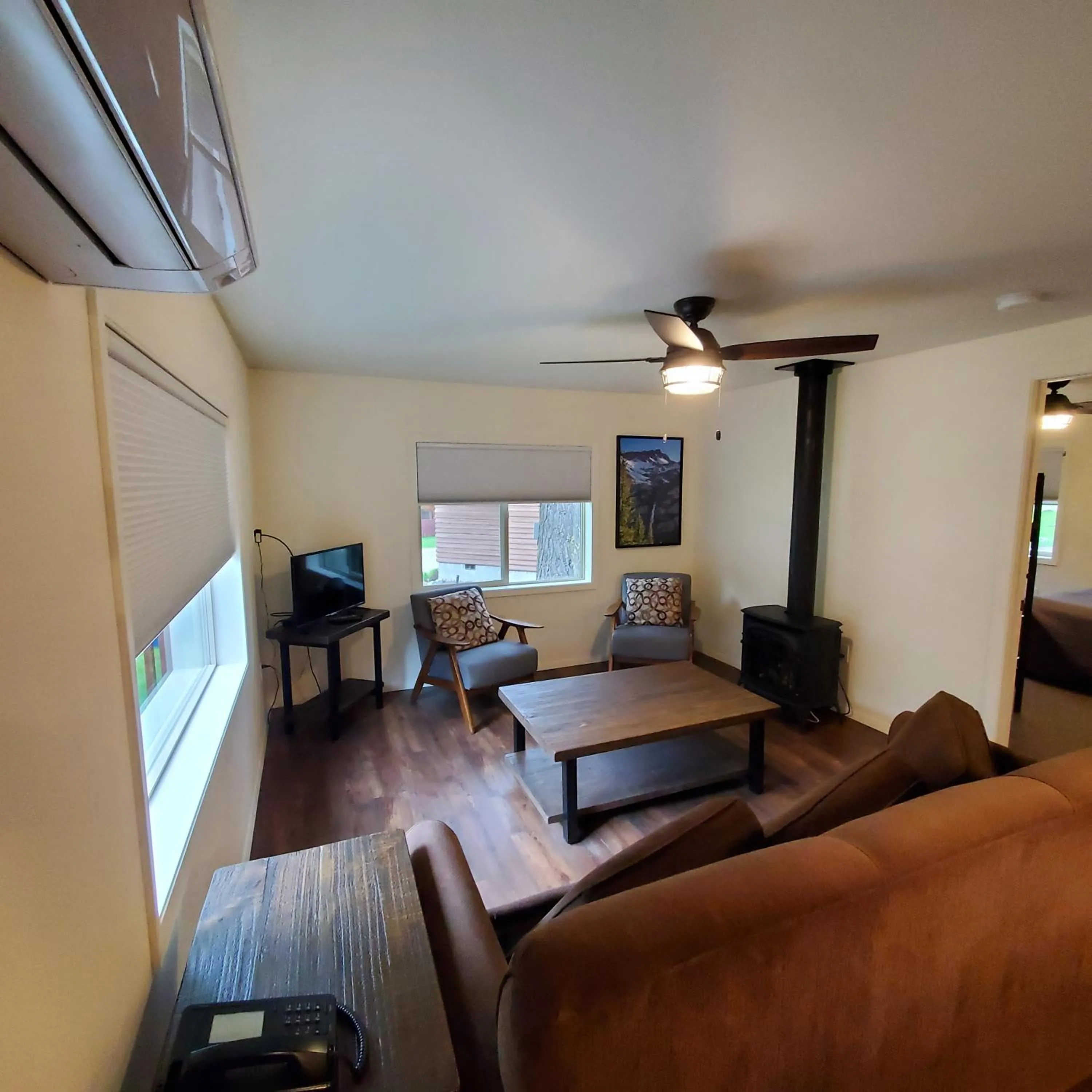 Living room in Eagle Cap Chalets