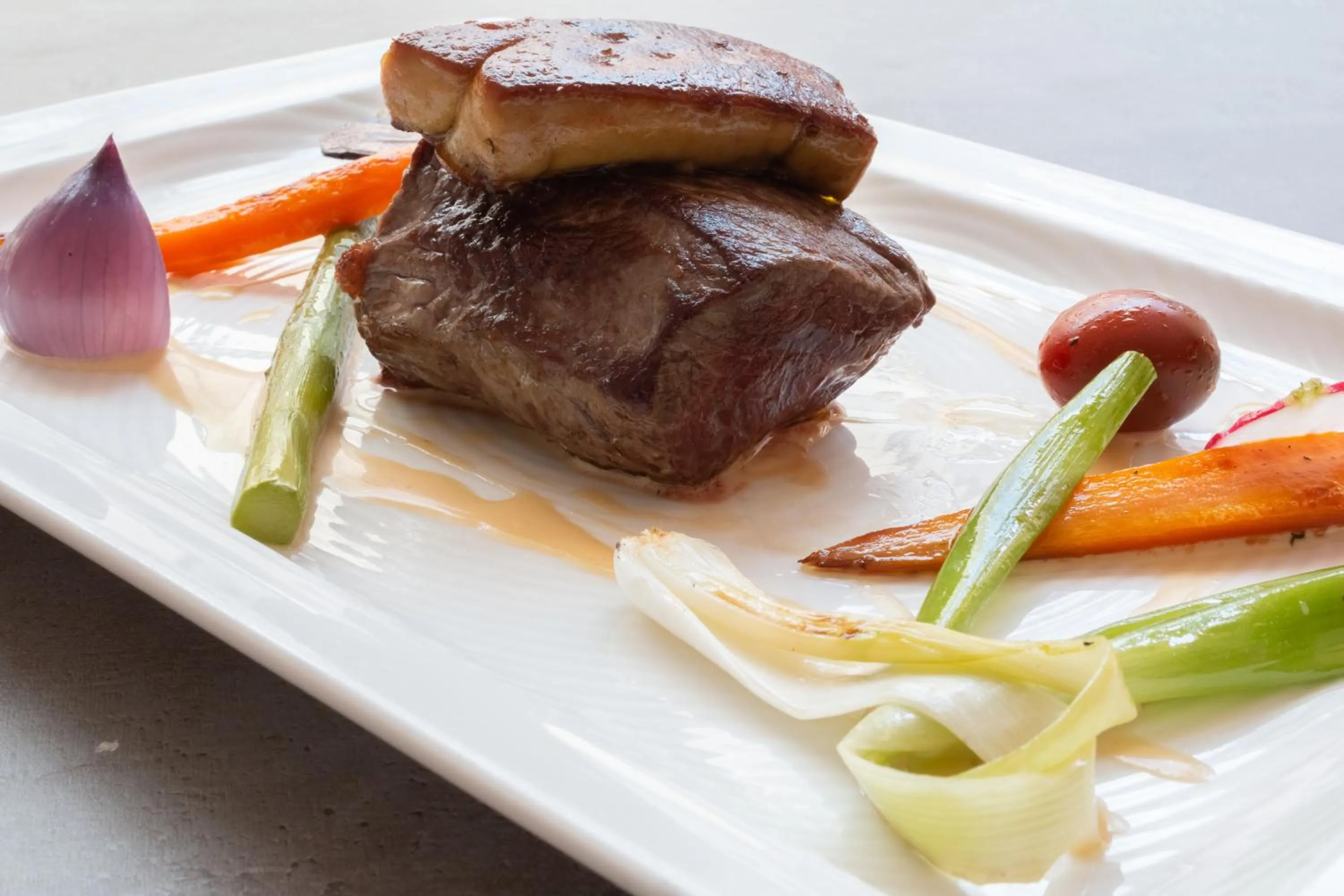 Food close-up in Logis Hôtel Les II Mas - Perpignan Sud