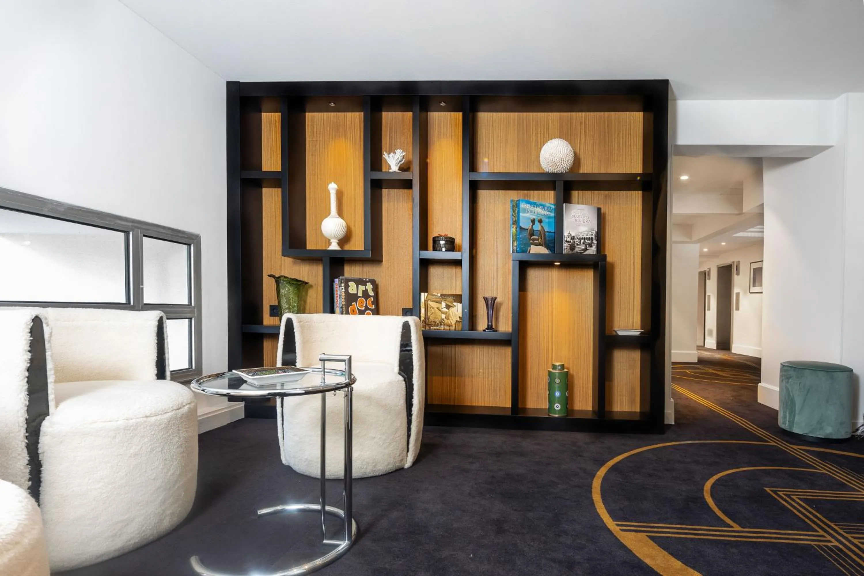 Library in The 1932 Hotel & Spa Cap d'Antibes - MGallery Collection