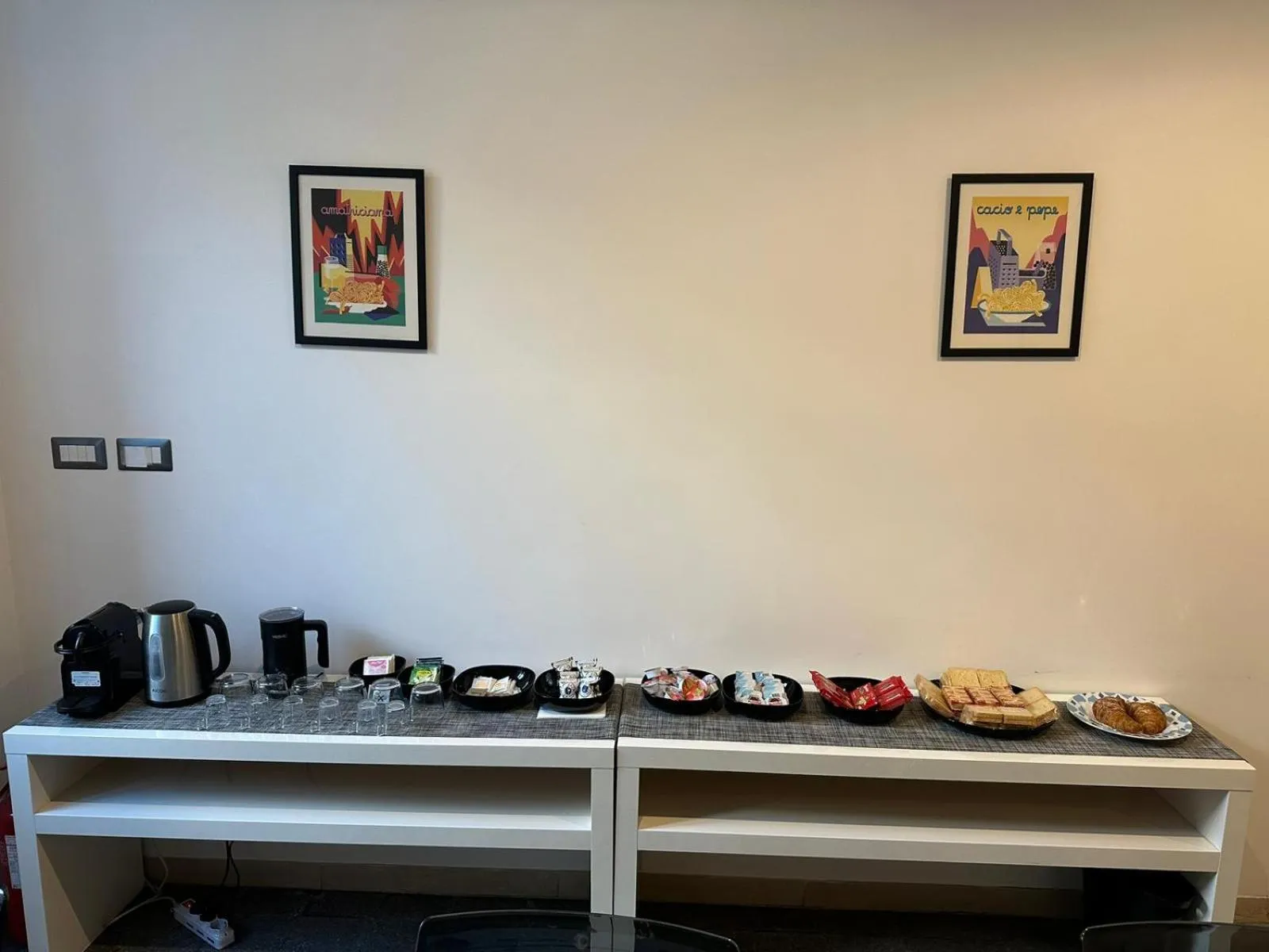 Breakfast in B&B Una notte a Mazzini